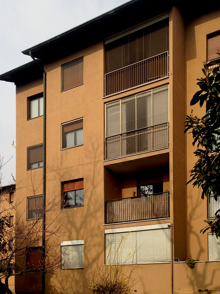 Il complesso di edilizia popolare del Comune di Milano prima della ristrutturazione