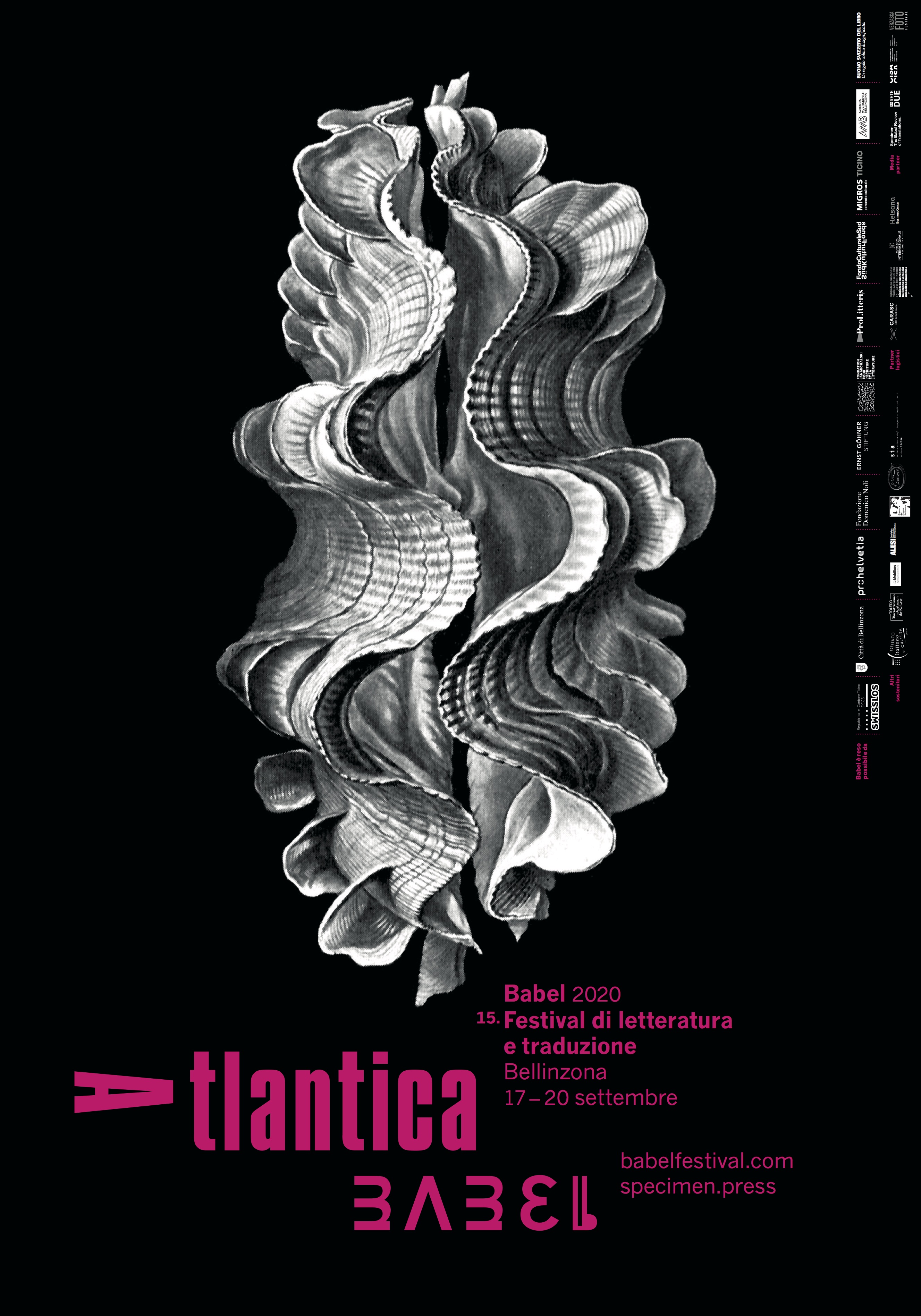 Babel – Festival di letteratura e traduzione si terrà a Bellinzona dal 17 al 20 settembre.