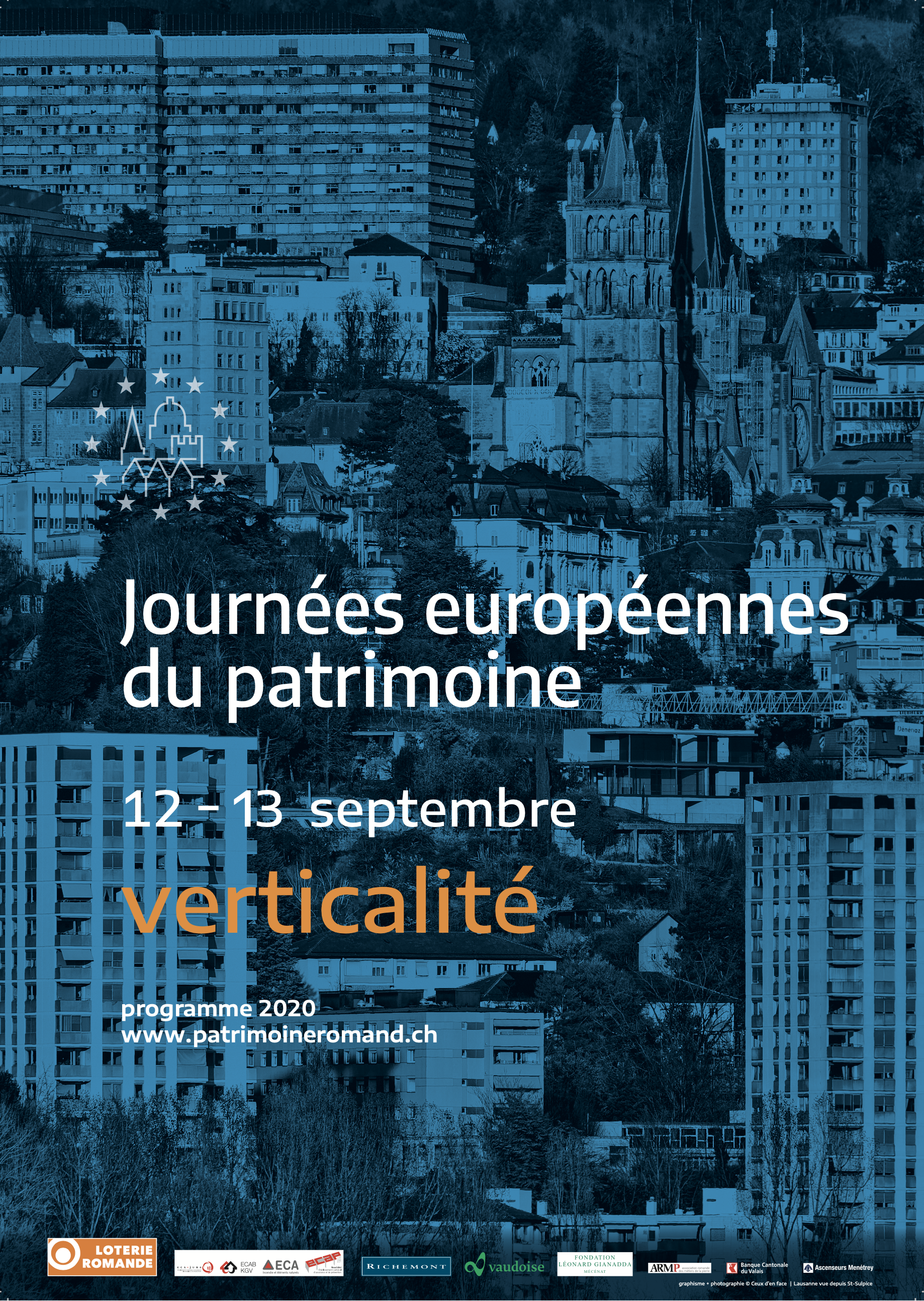 Affiche des Journées européennes du patrimoine 2020