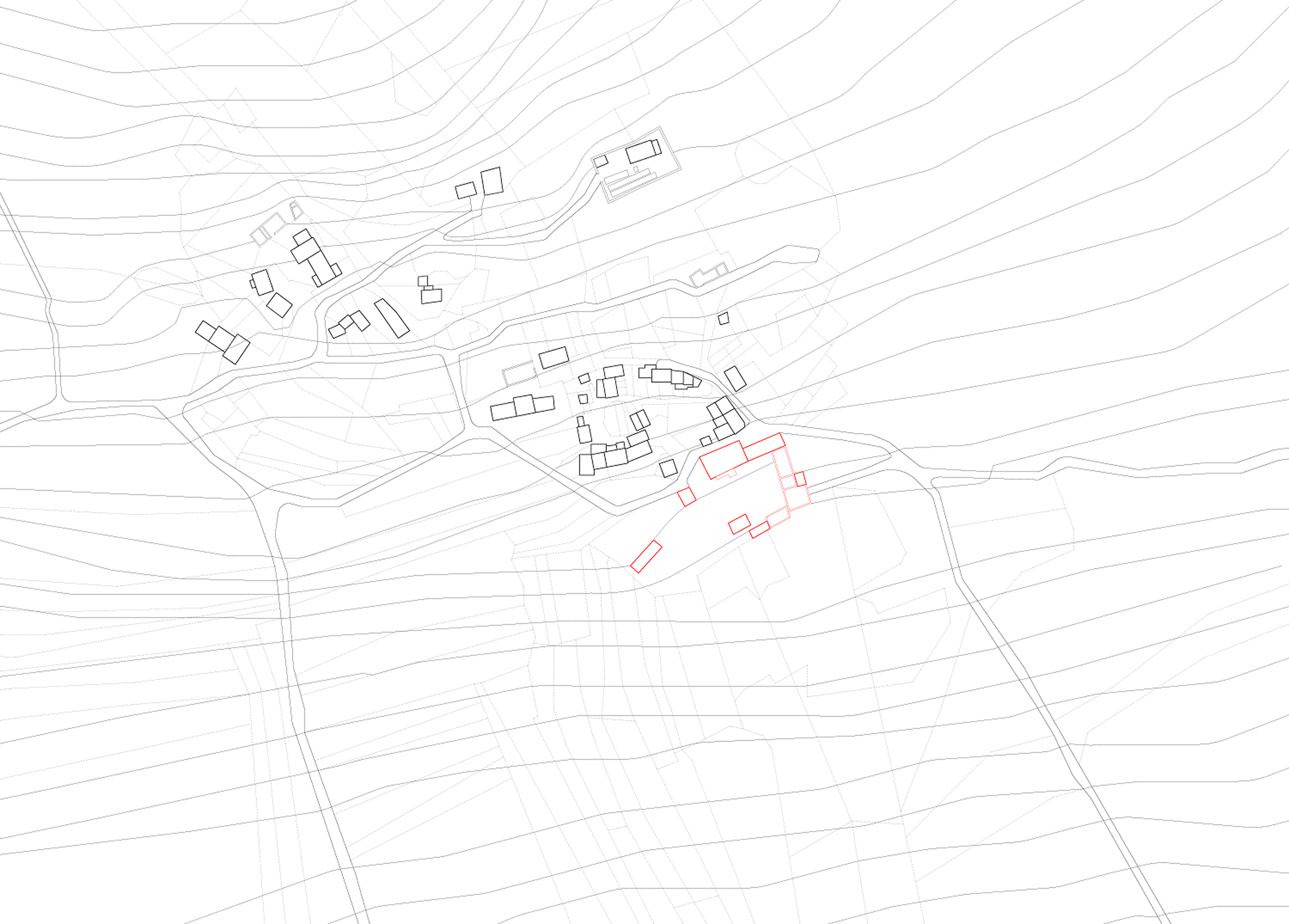 Casa Ceppi Lageplan