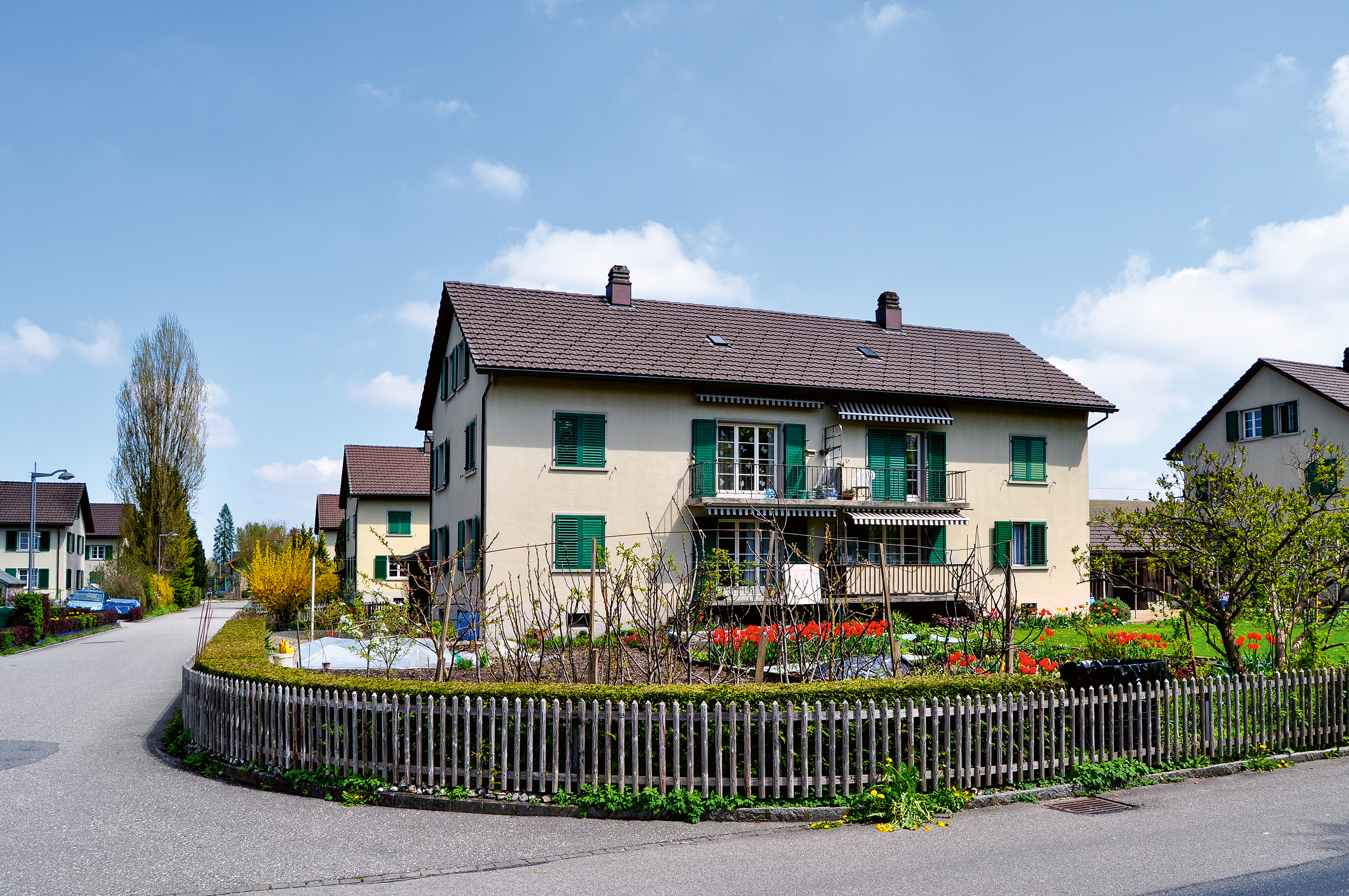 Il quartiere residenziale di Langenthal