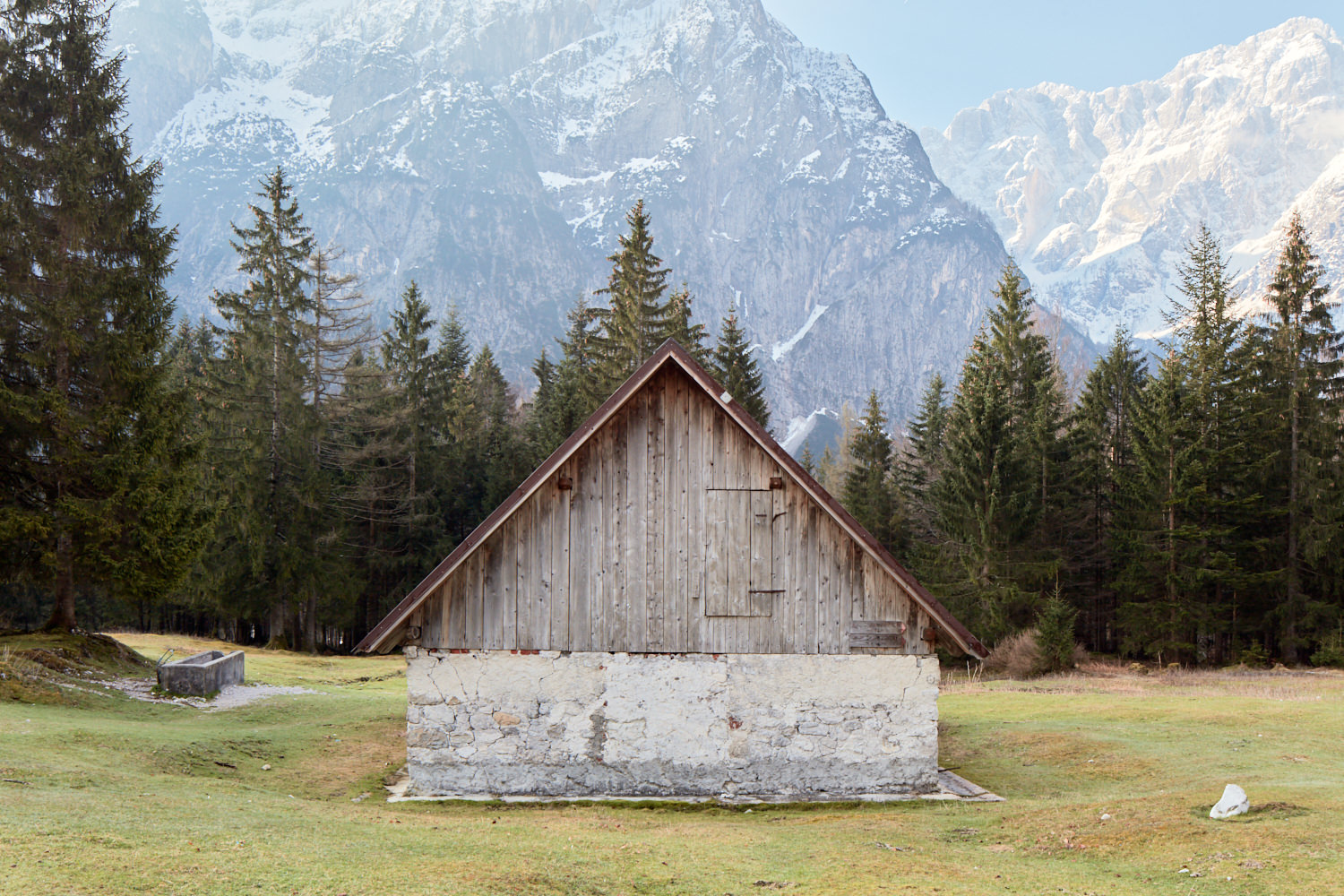 Architettura rurale, Valbruna, Val Saisera (Udine)