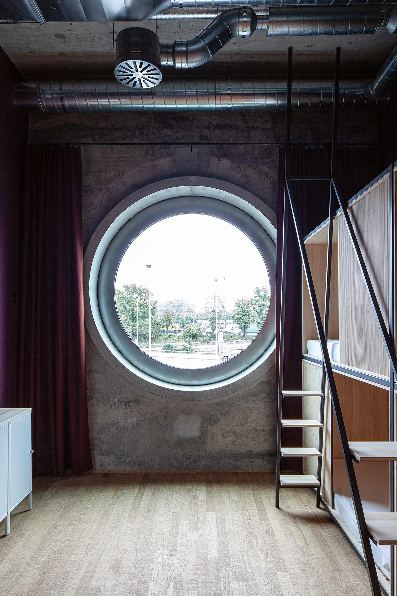Silo Hostelraum