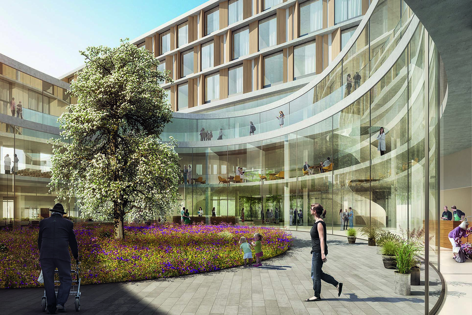 Visualisierung Kantonsspital Baden
