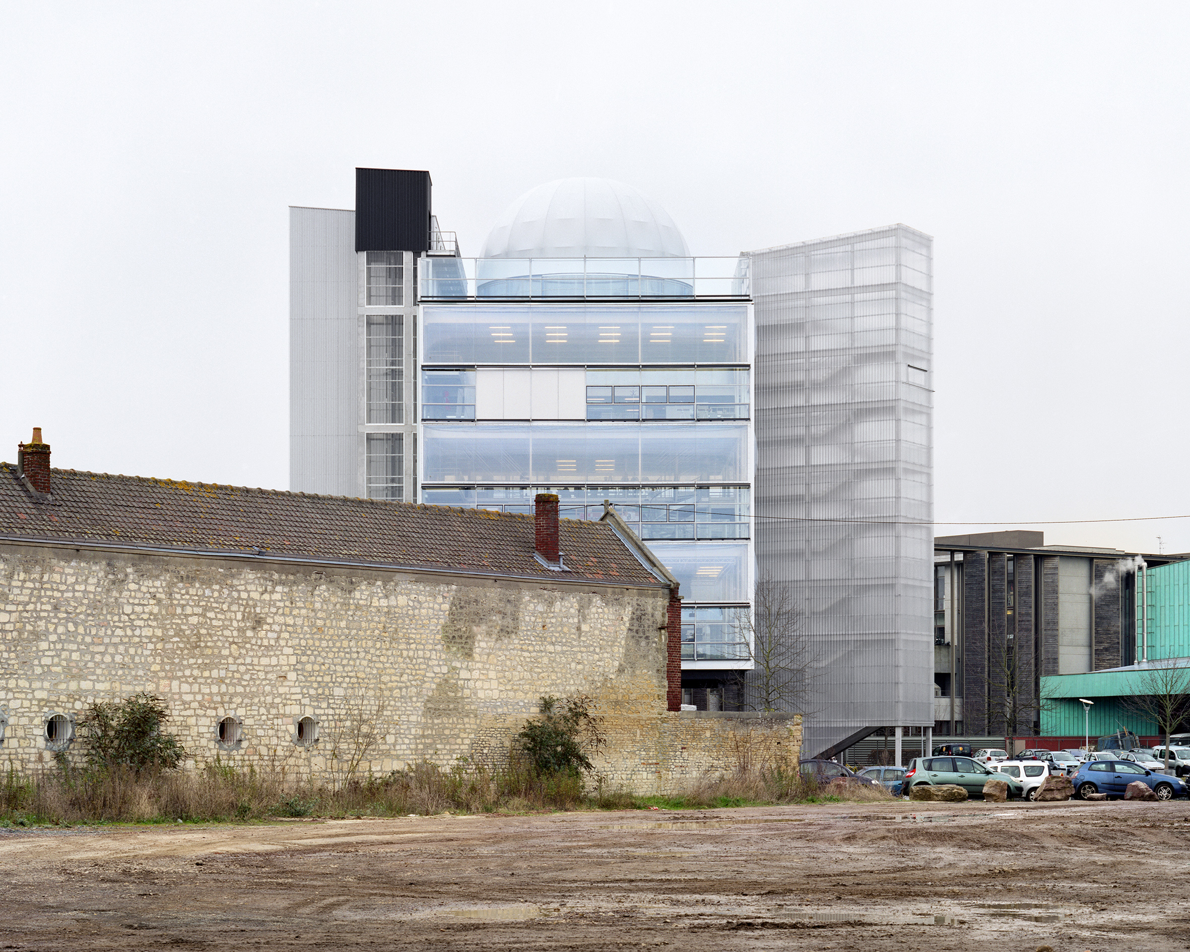 Bruther, New Generation Research Center, Caen (Francia), 2013-2015; sezione