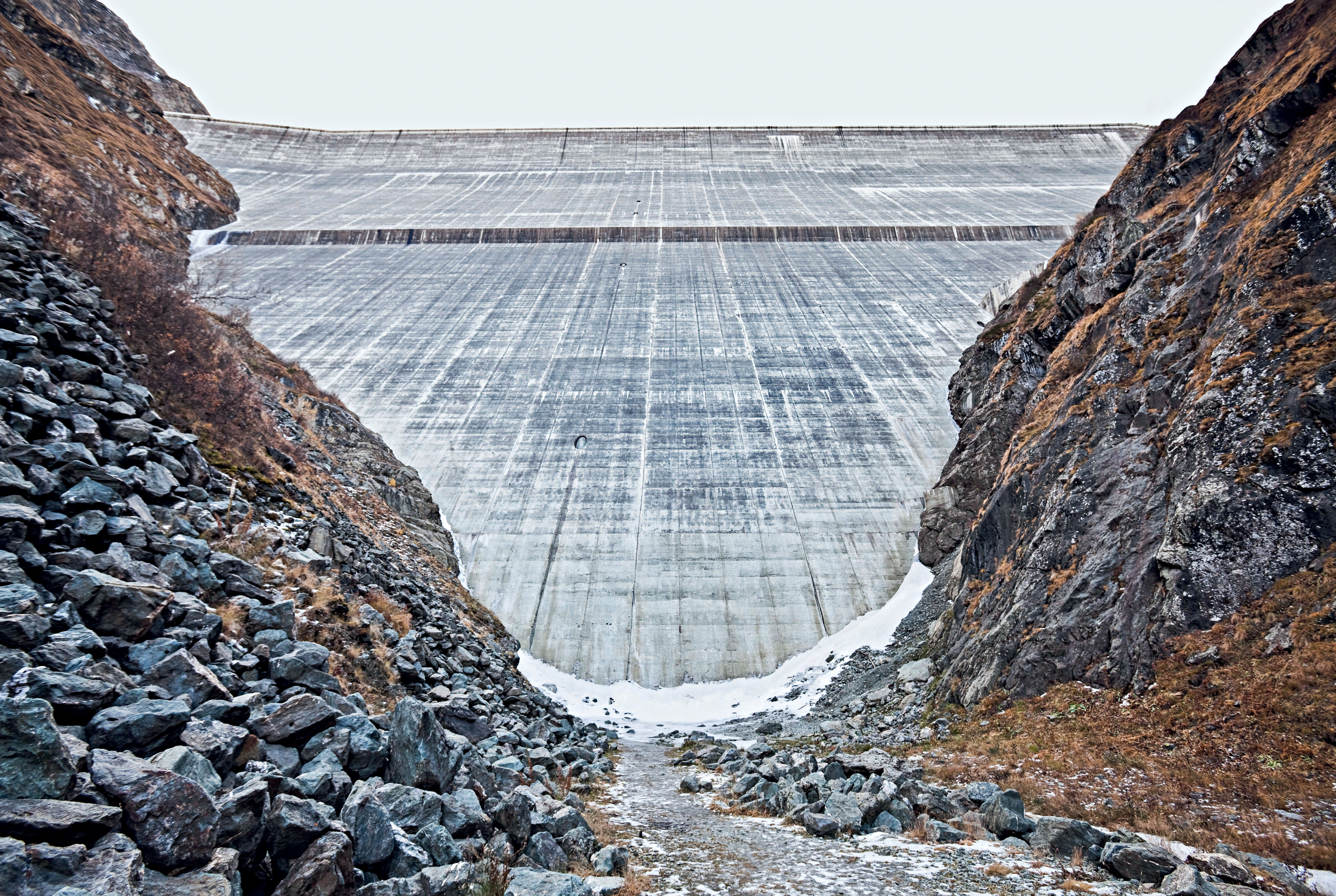 Barrage de la Grande Dixence, 1950-1961