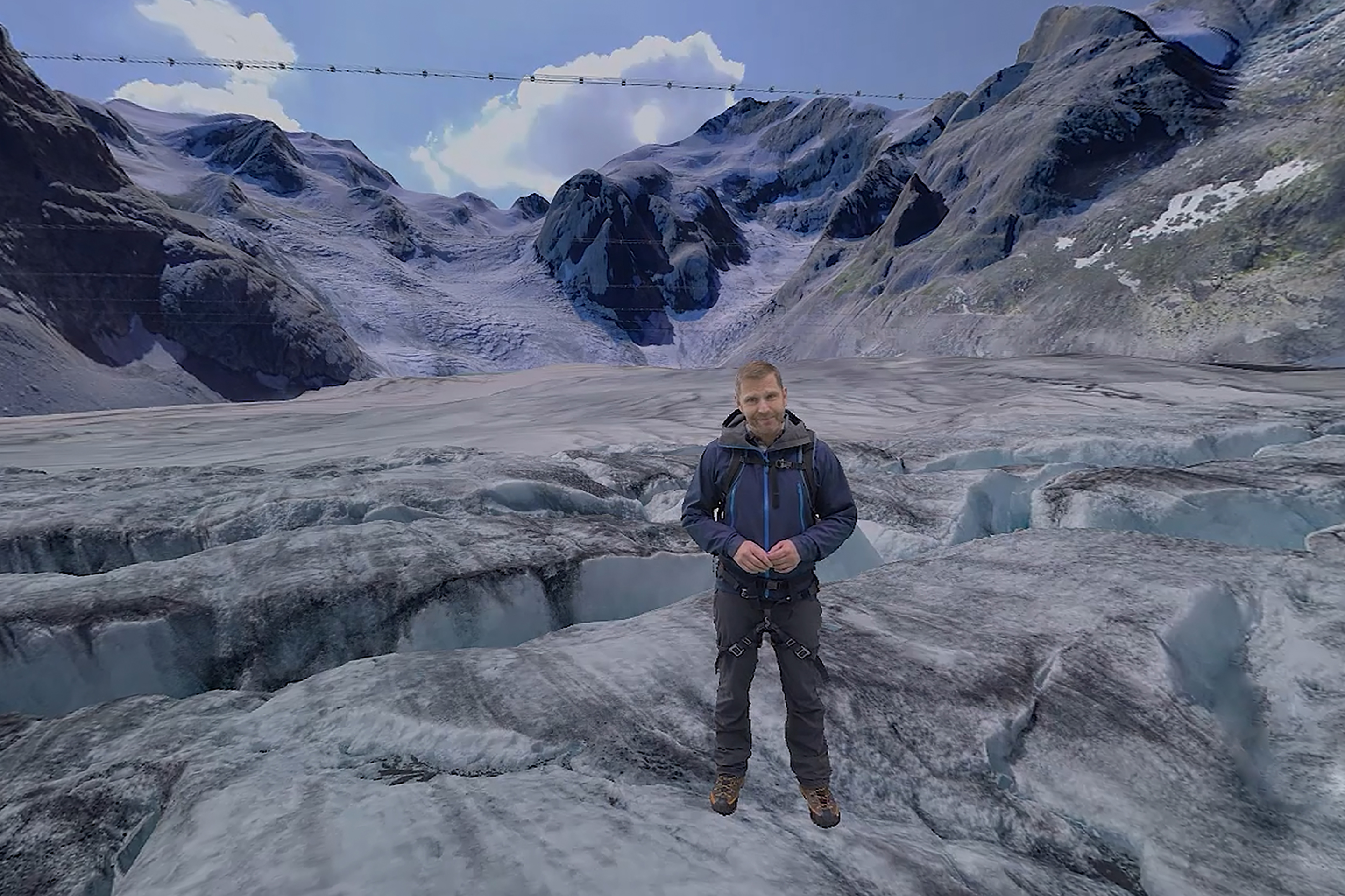 Diavolezza Glacier Experience VR Gletscher