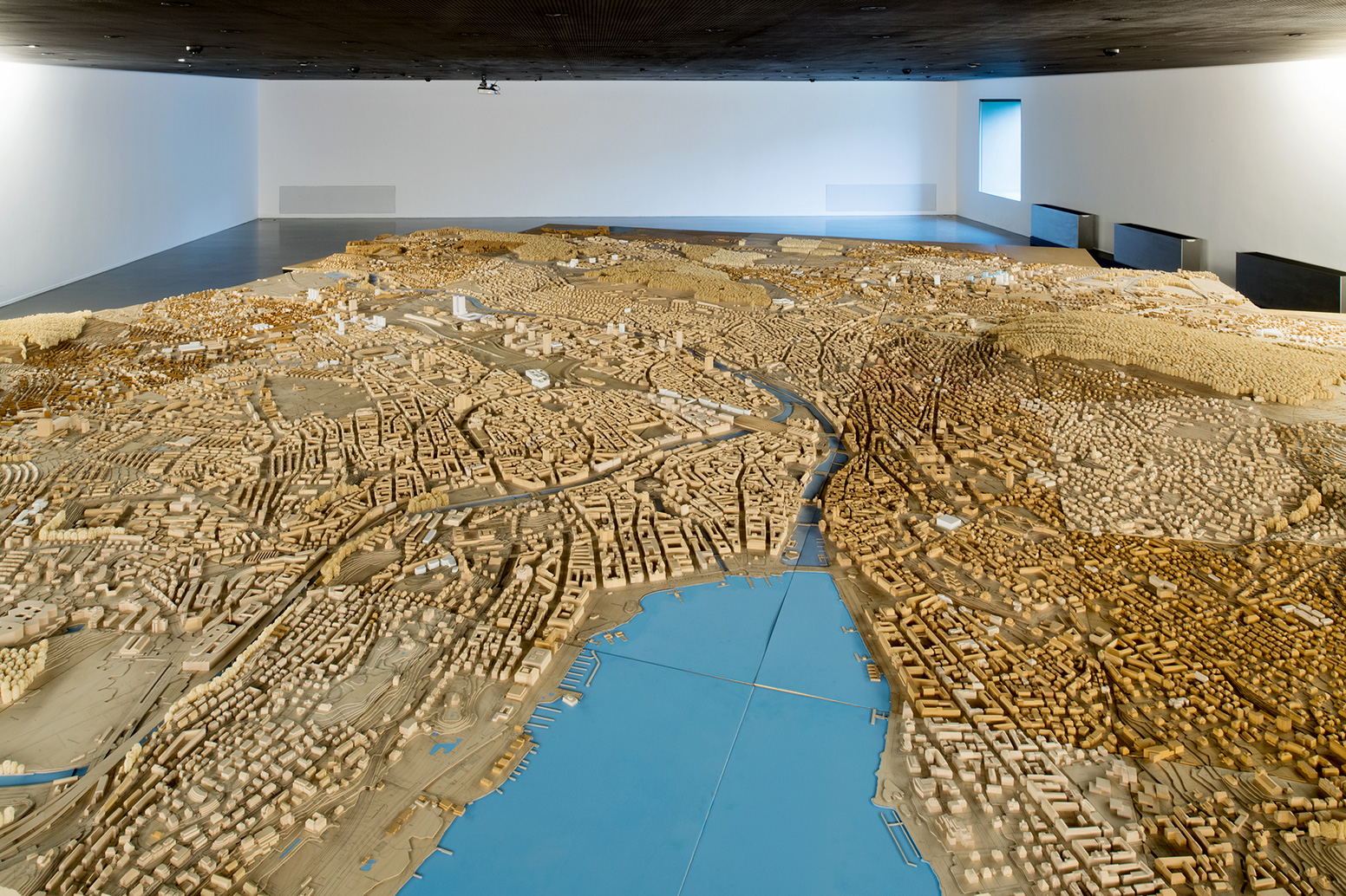 Modello della città di Zurigo, scala 1:1000