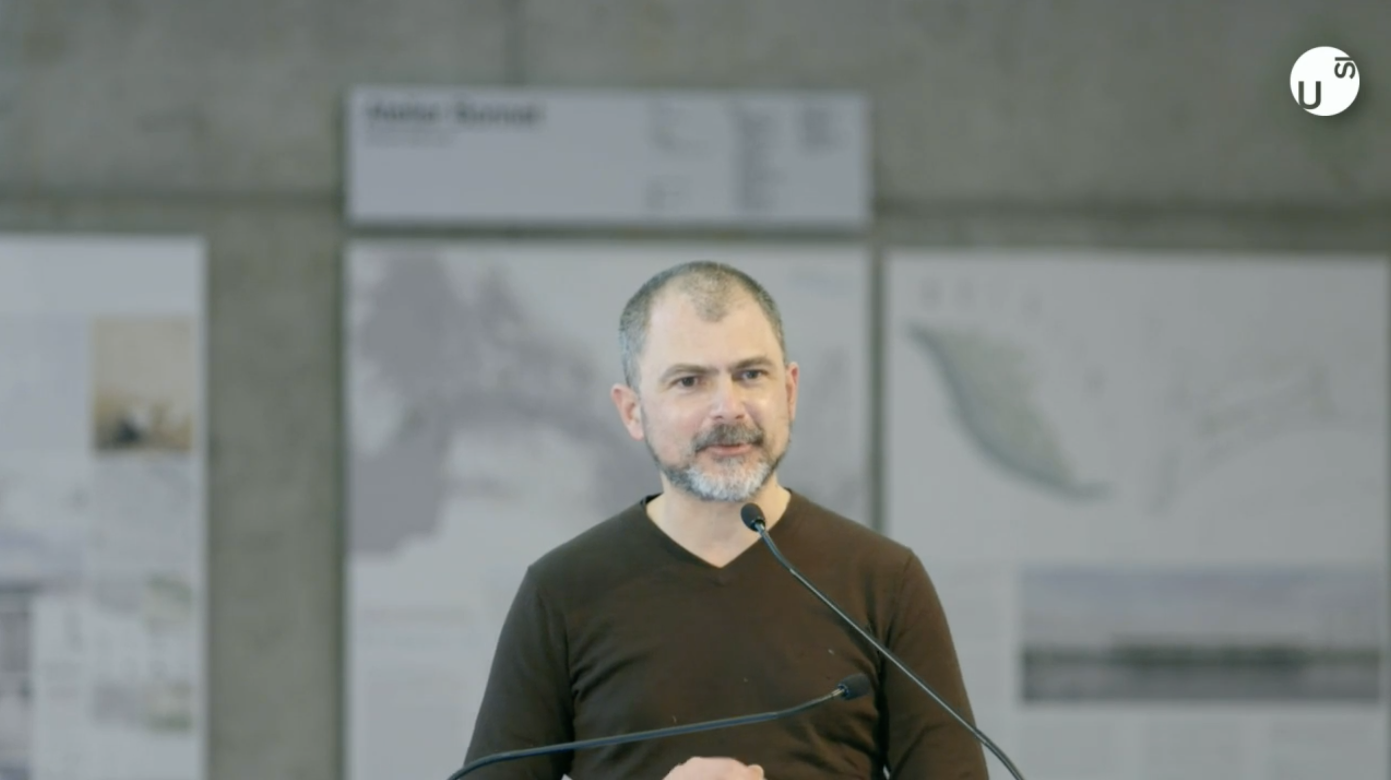 La conferenza di Fabio Gramazio all'Accademia di architettura di Mendrisio.