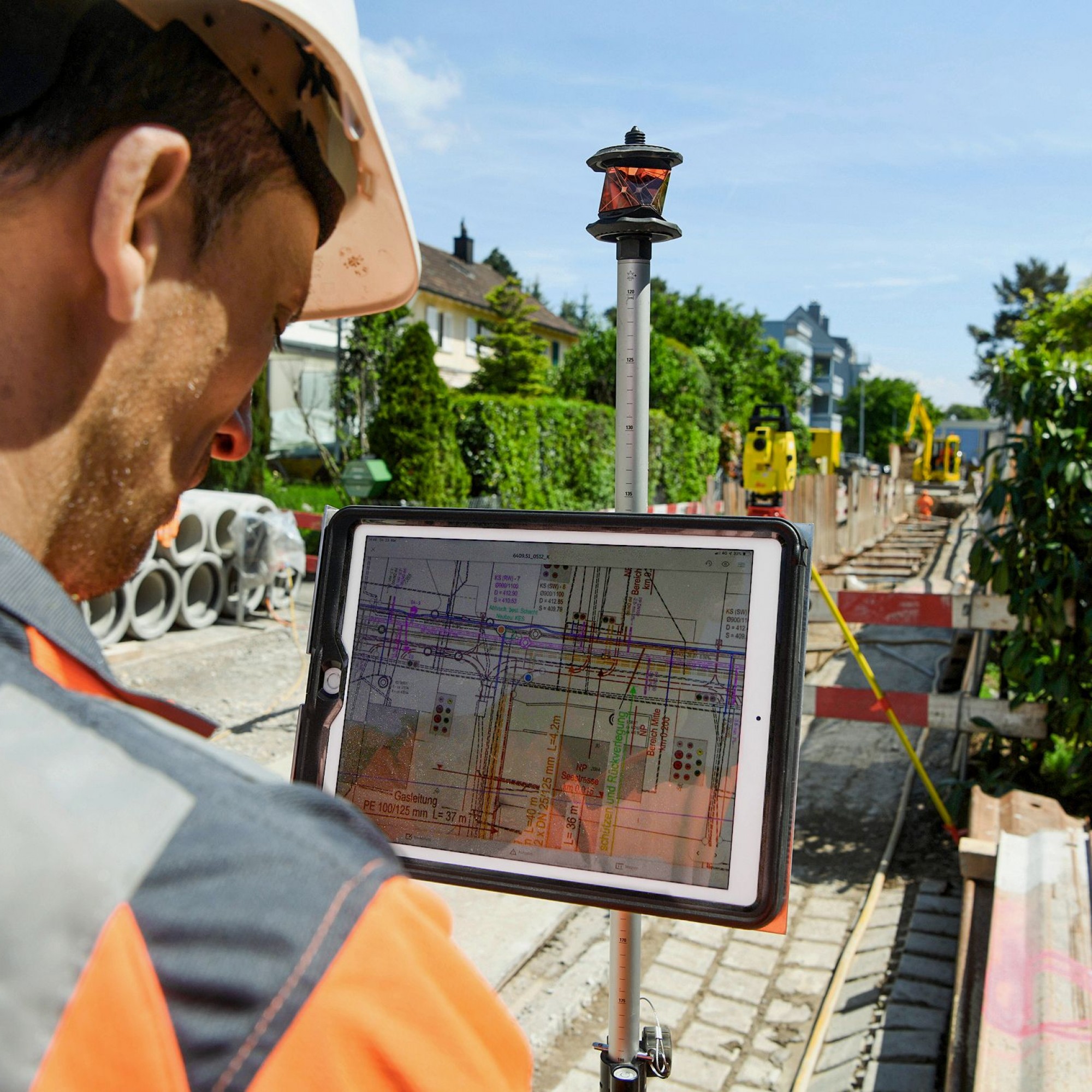 Digitale Baustelle