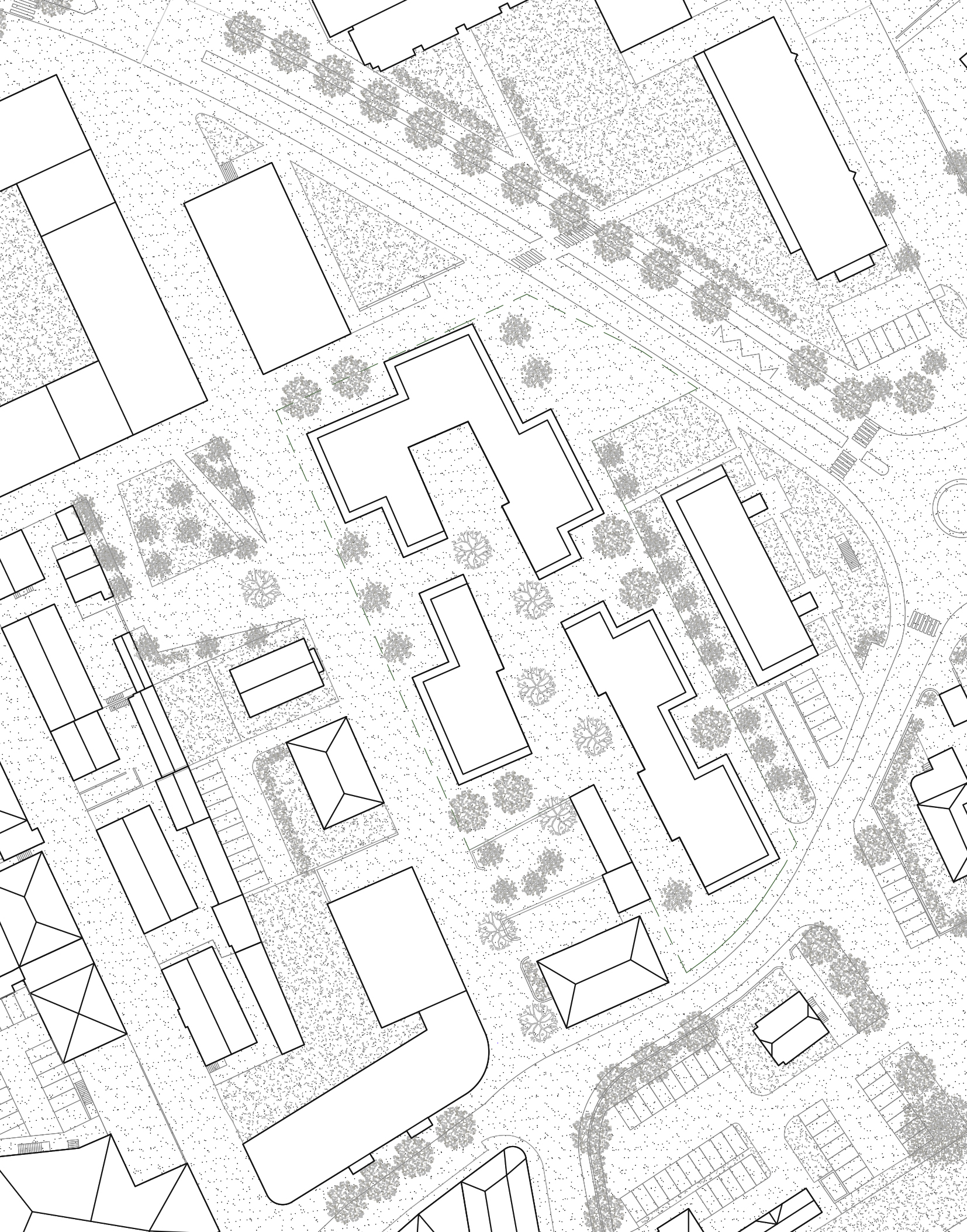 Isaa, projet de concours pour l’îlot de la Savonnerie à Renens (VD), 1er prix/1er rang, octobre 2019