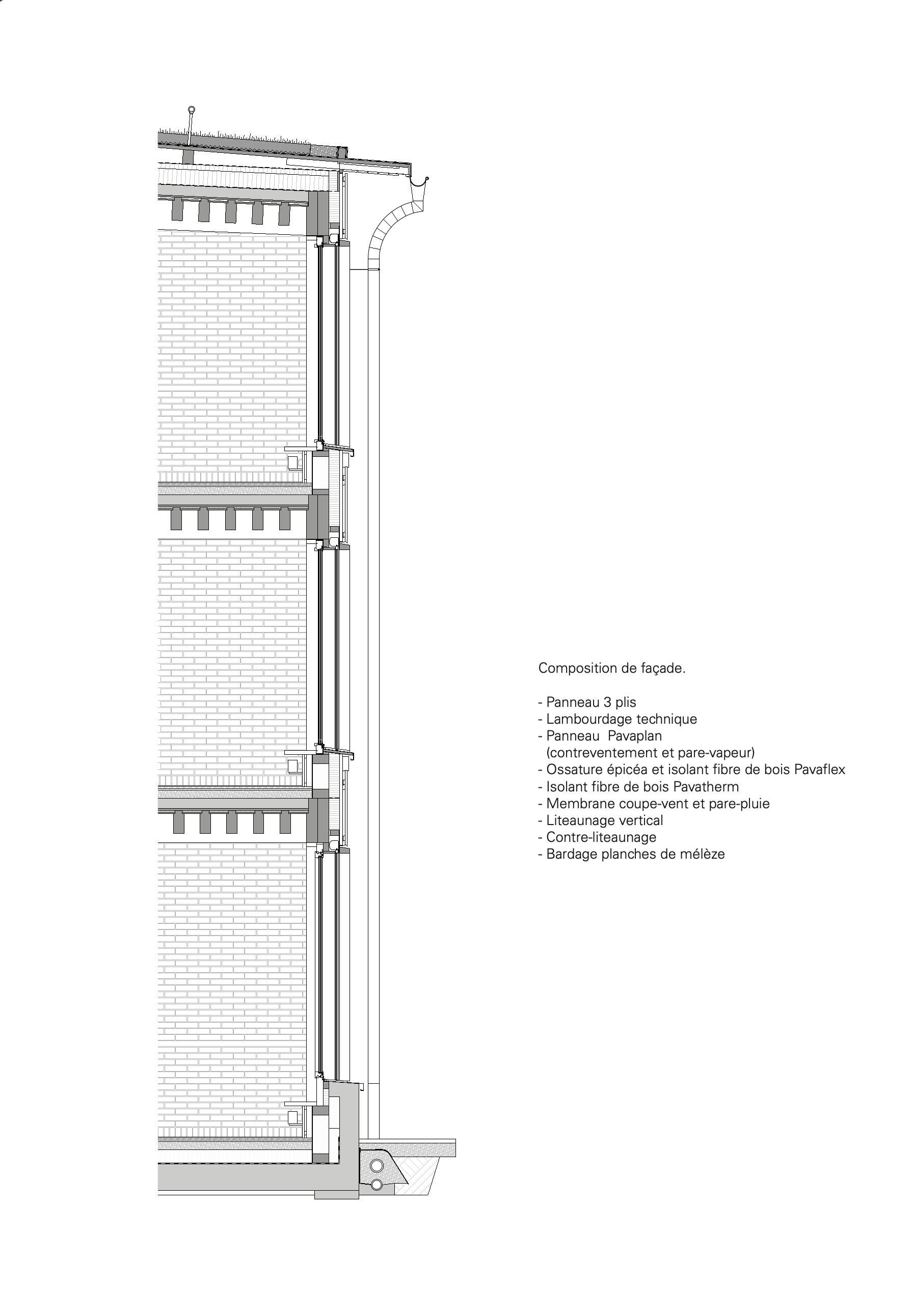 Détail de façade