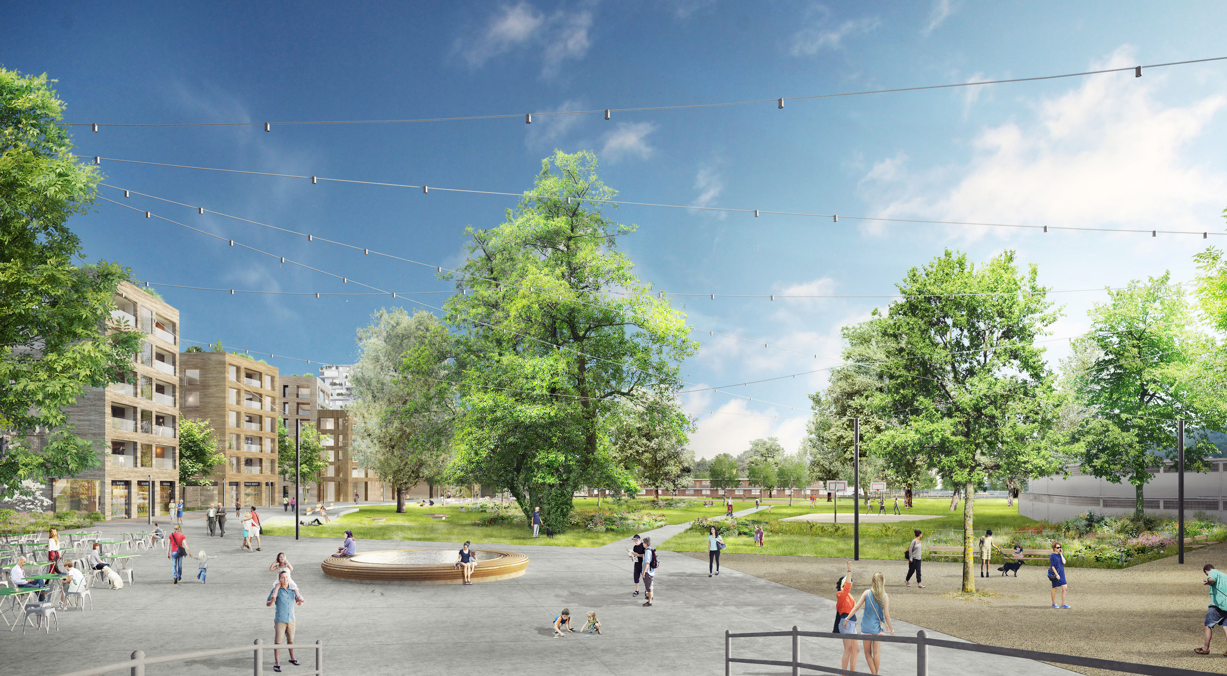 Futur développement de la plage de Bienne
