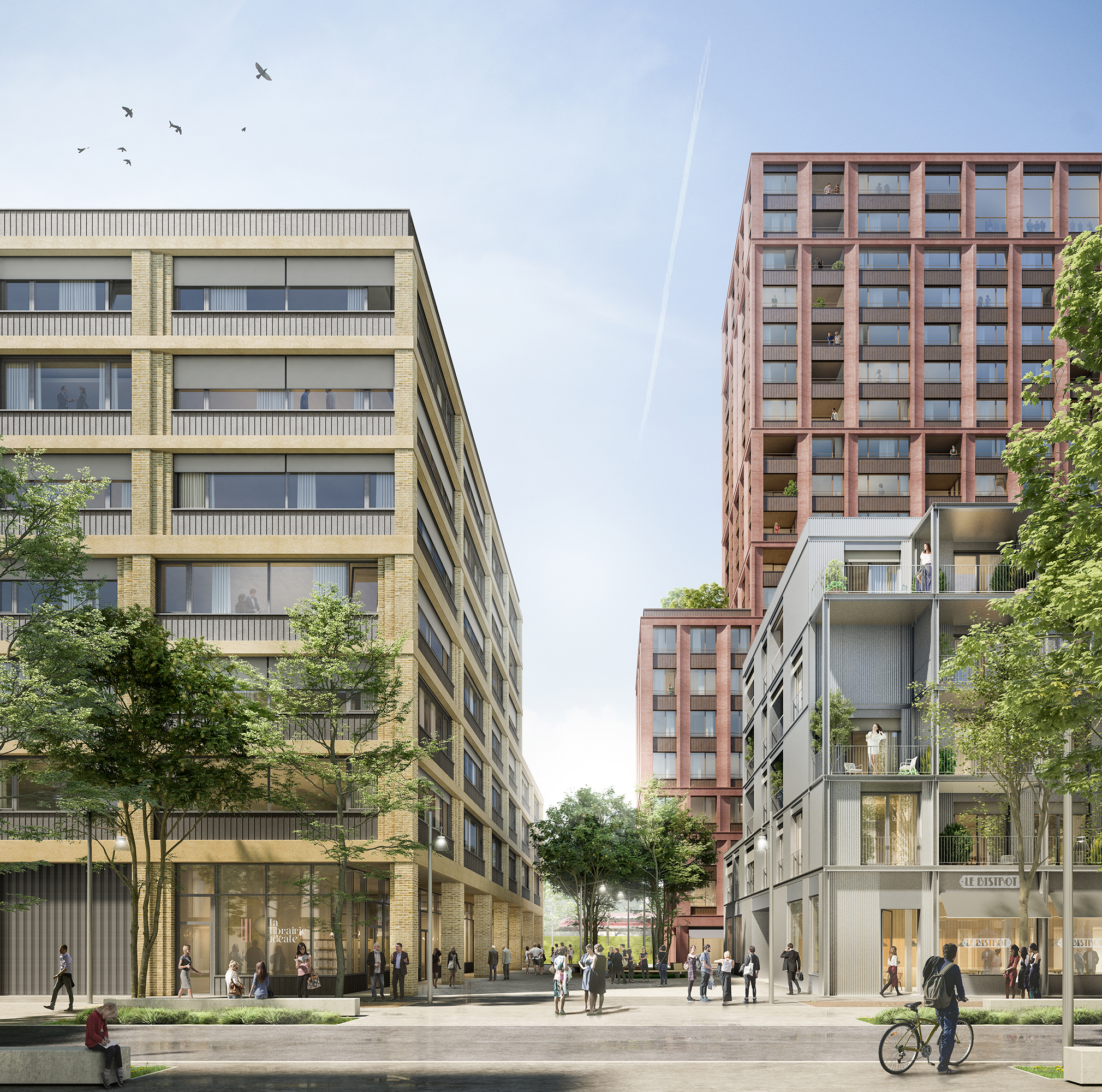 Visualisation du projet Central Malley