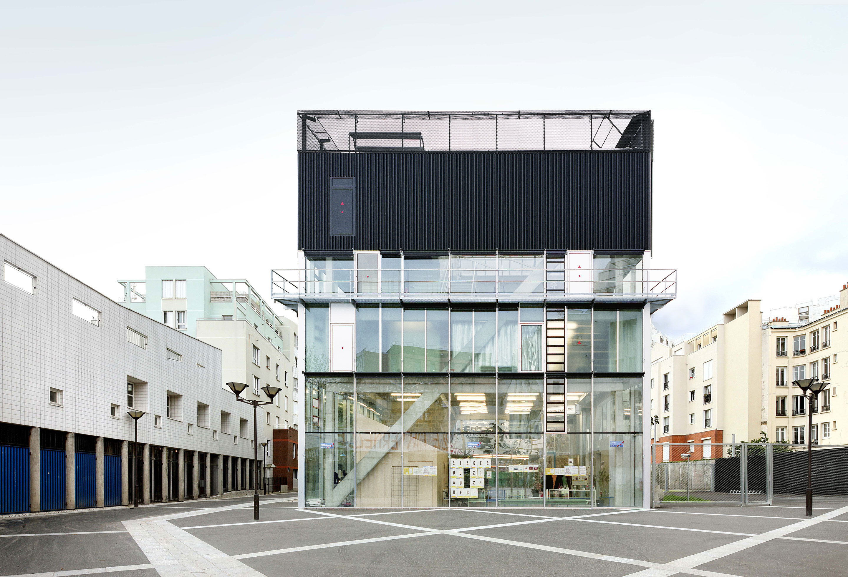 Bruther, Sport- und Kulturzentrum Saint-Blaise, Paris, 2010-2014.