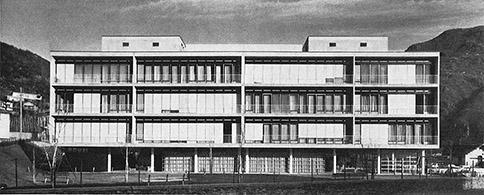 Antecedenti storici: Luigi Snozzi e Livio Vacchini, Casa Patriziale, Carasso, 1967-1970
