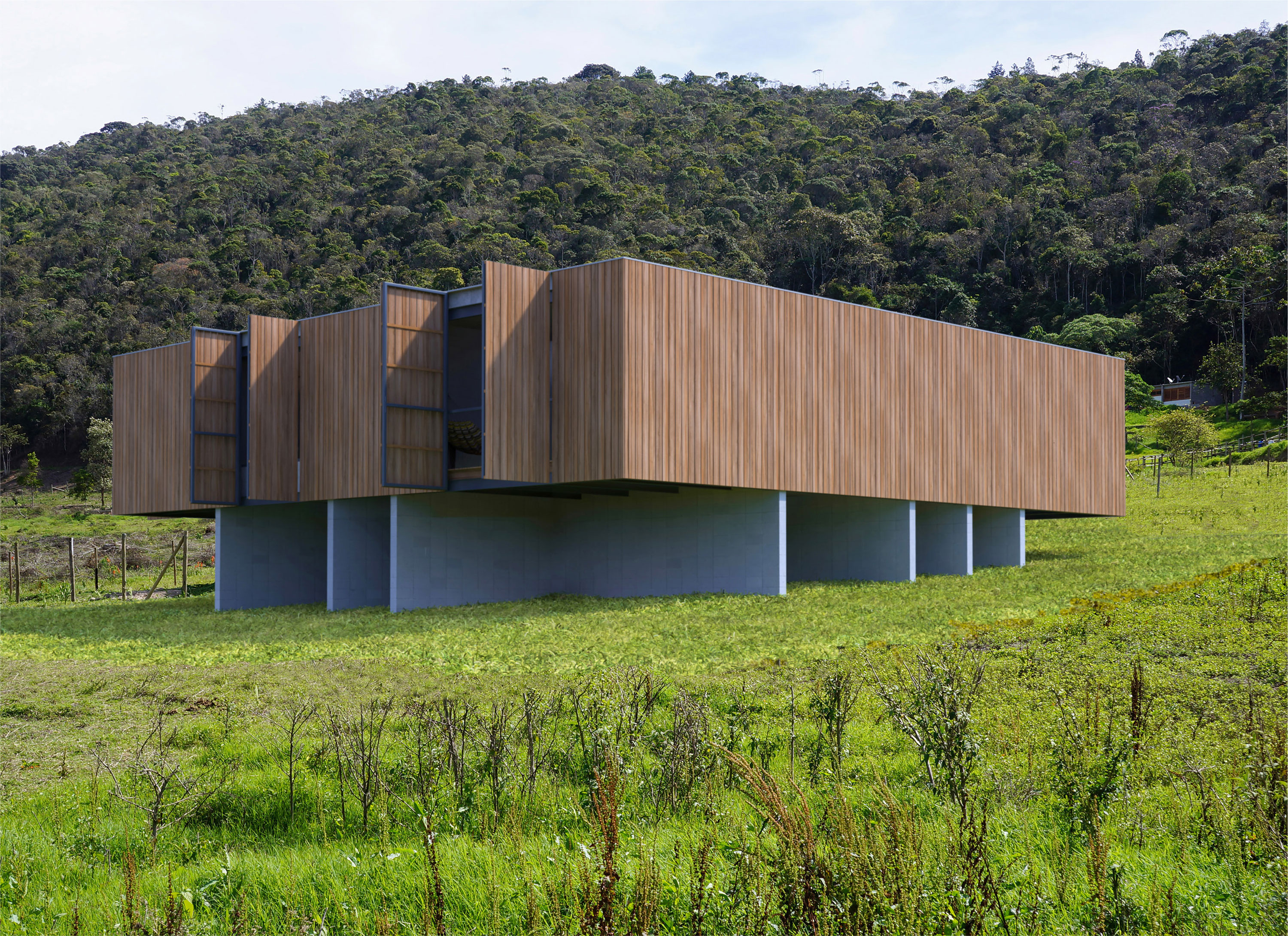 Una selezione dei candidati allo Swiss Architectural Award 2020 – Carla Juaçaba (Brasile), Casa Posse, Petropolis (Brasile), 2019.