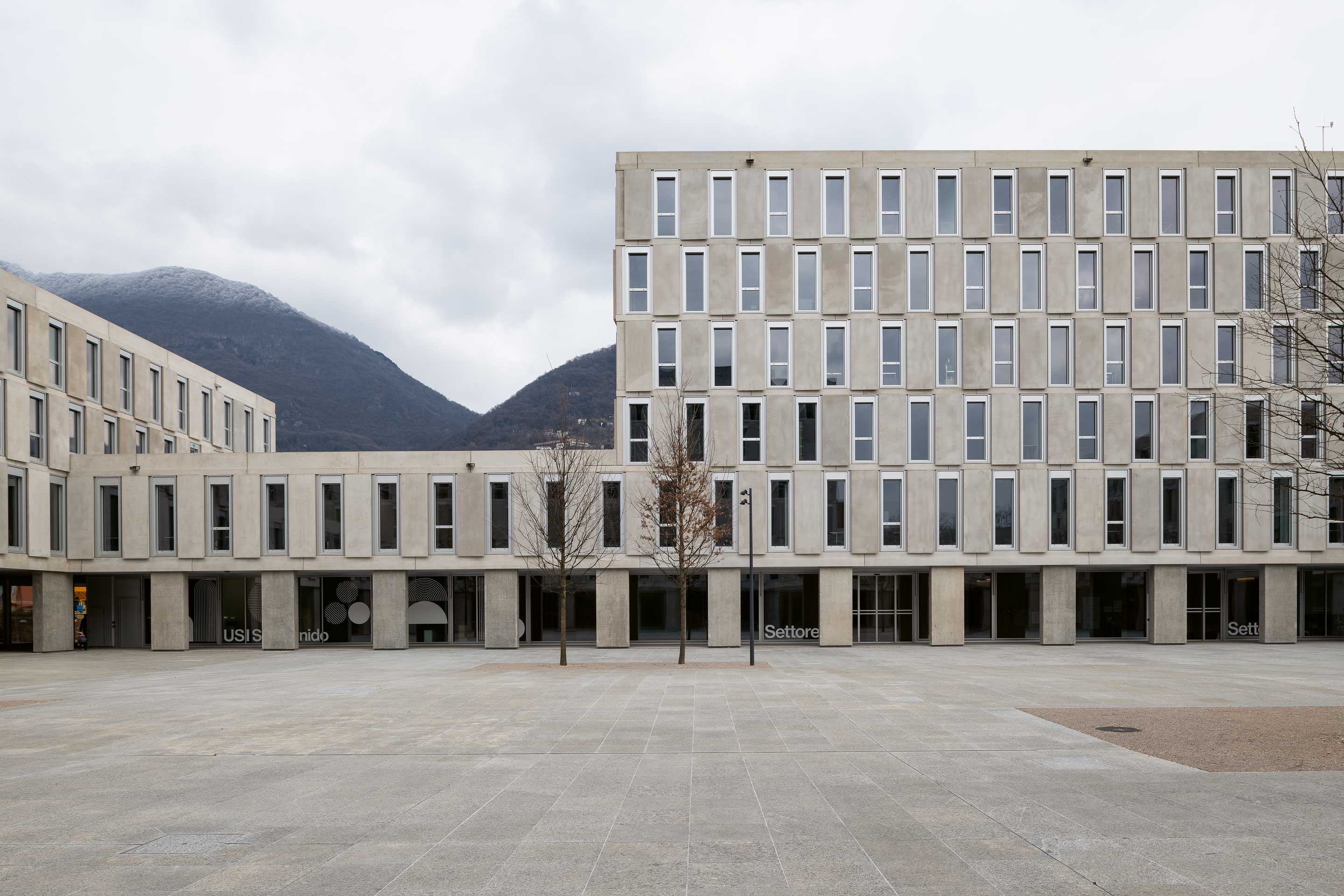Campus USI/SUPSI, Lugano-Viganello, Consorzio architetti Simone Tocchetti e Luca Pessina