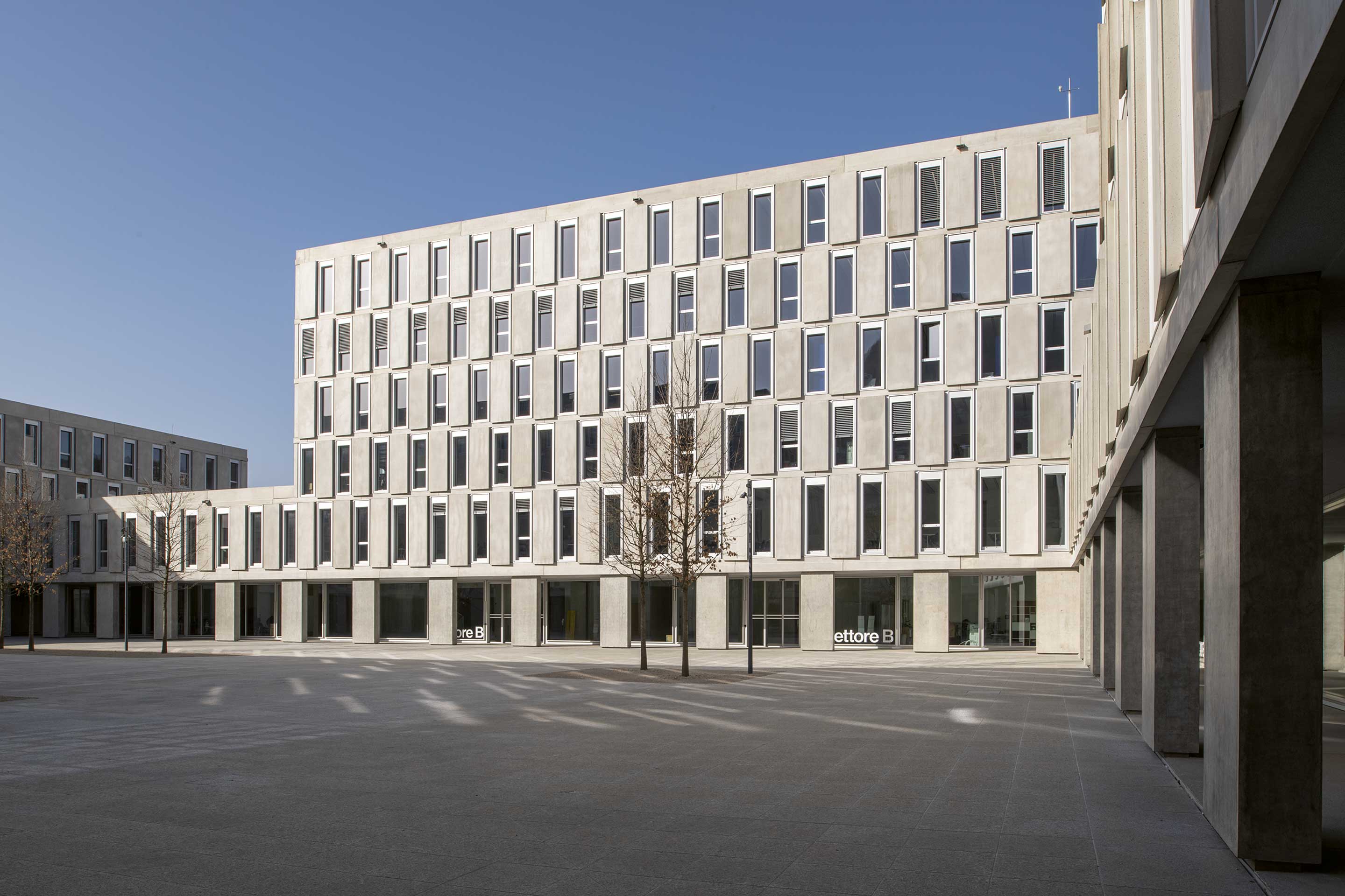 Campus USI/SUPSI, Lugano-Viganello, Consorzio architetti Simone Tocchetti e Luca Pessina