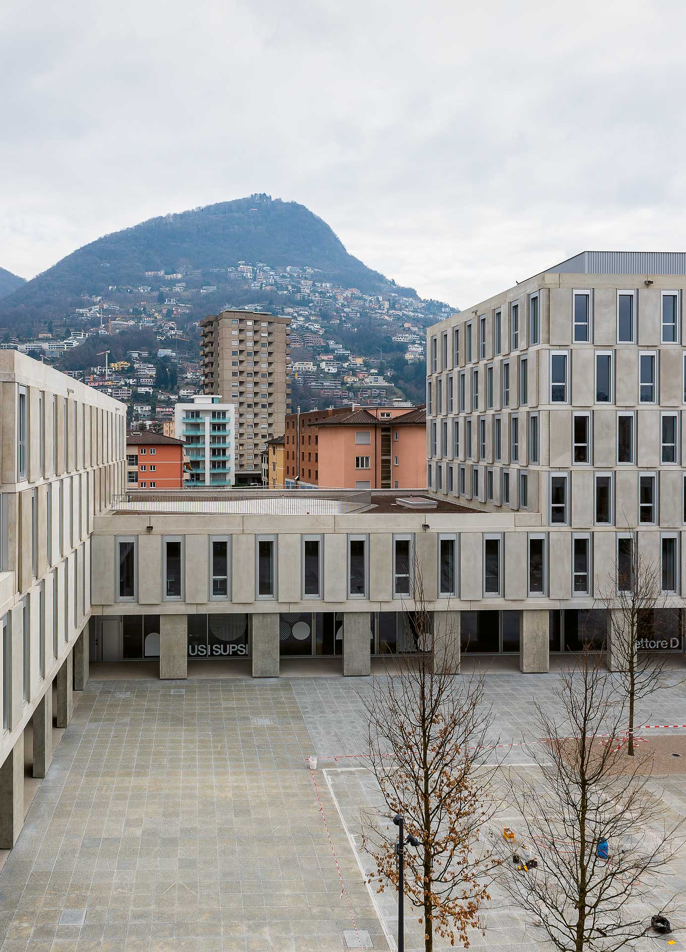 Campus USI/SUPSI, Lugano-Viganello, Consorzio architetti Simone Tocchetti e Luca Pessina
