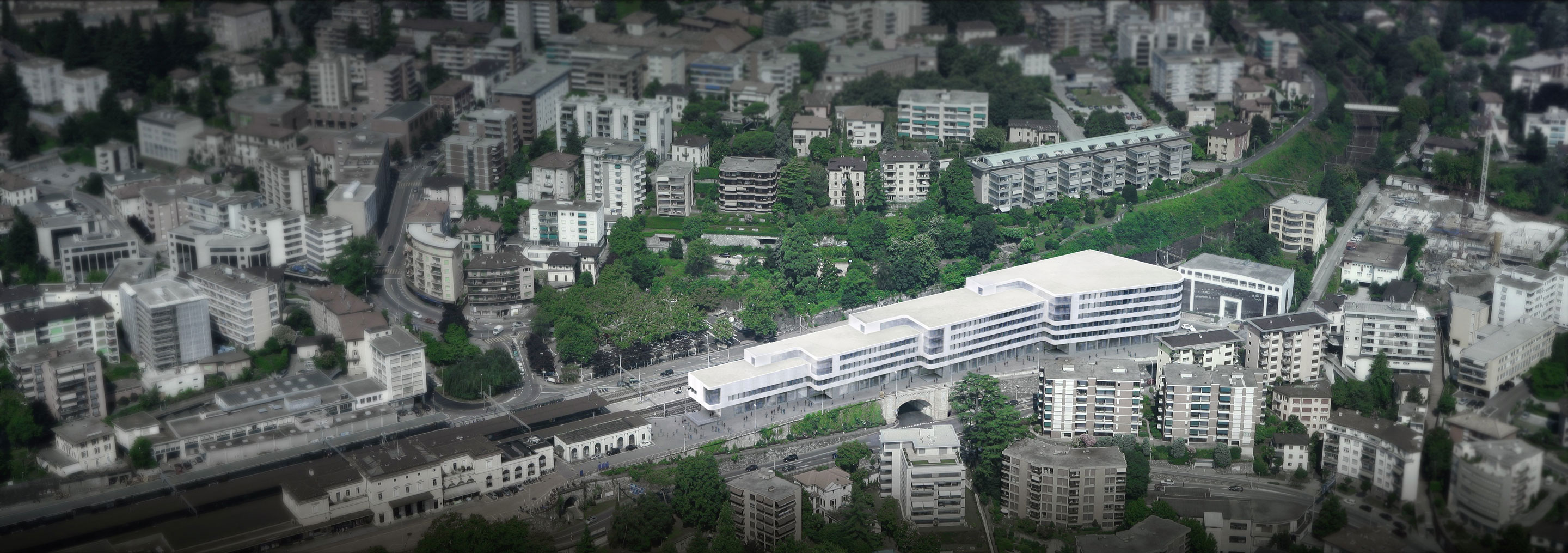 Campus SUPSI Lugano Stazione, Cruz y Ortiz arquitectos SLP e Giraudi Radczuweit architetti