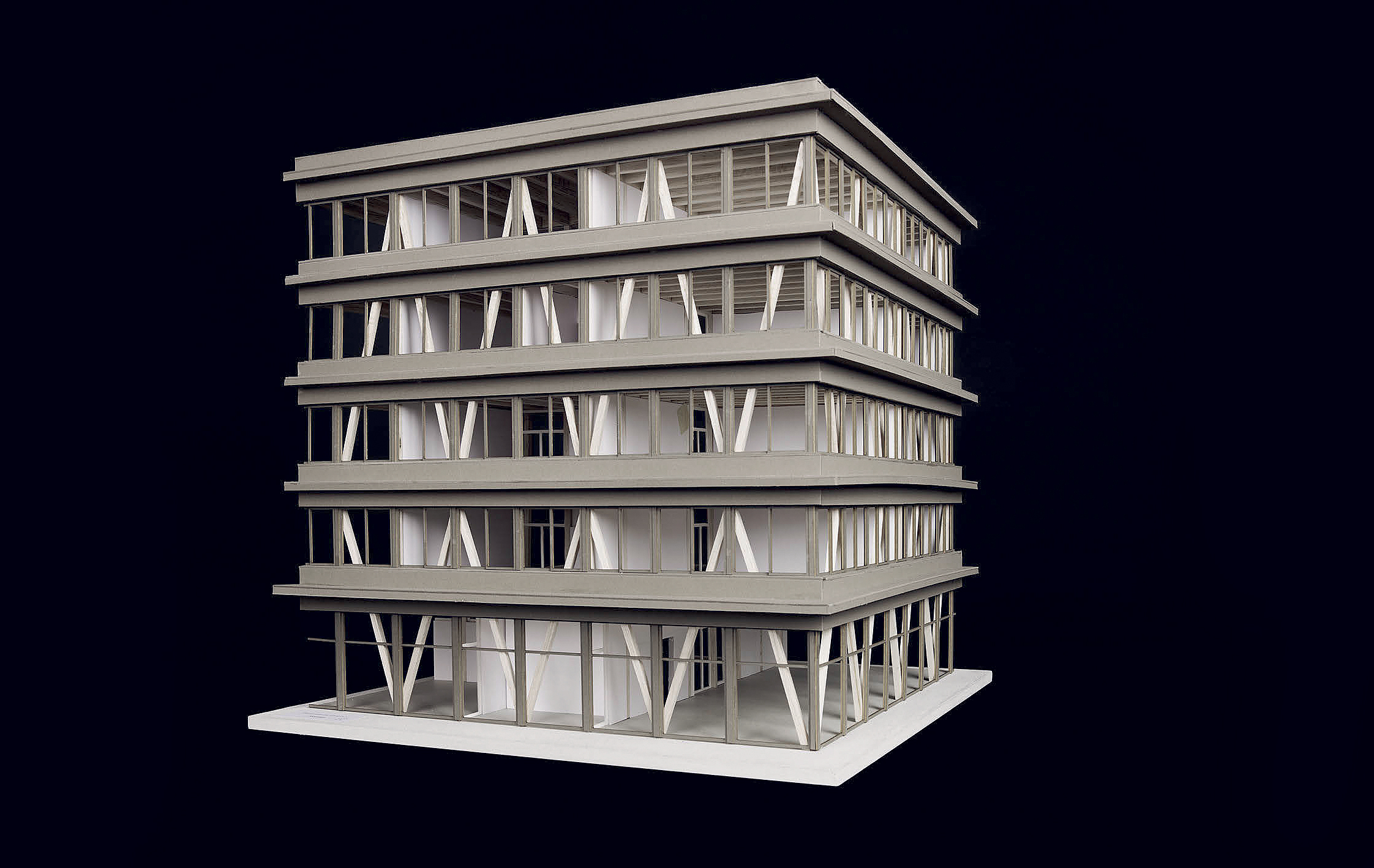 Maquette «Éventail», 3e prix