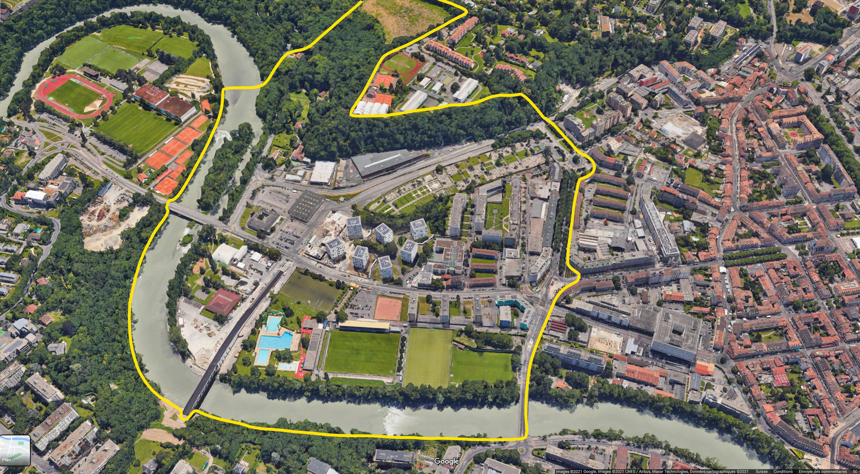 EUROPAN: Perimeter Standort Carouge.
