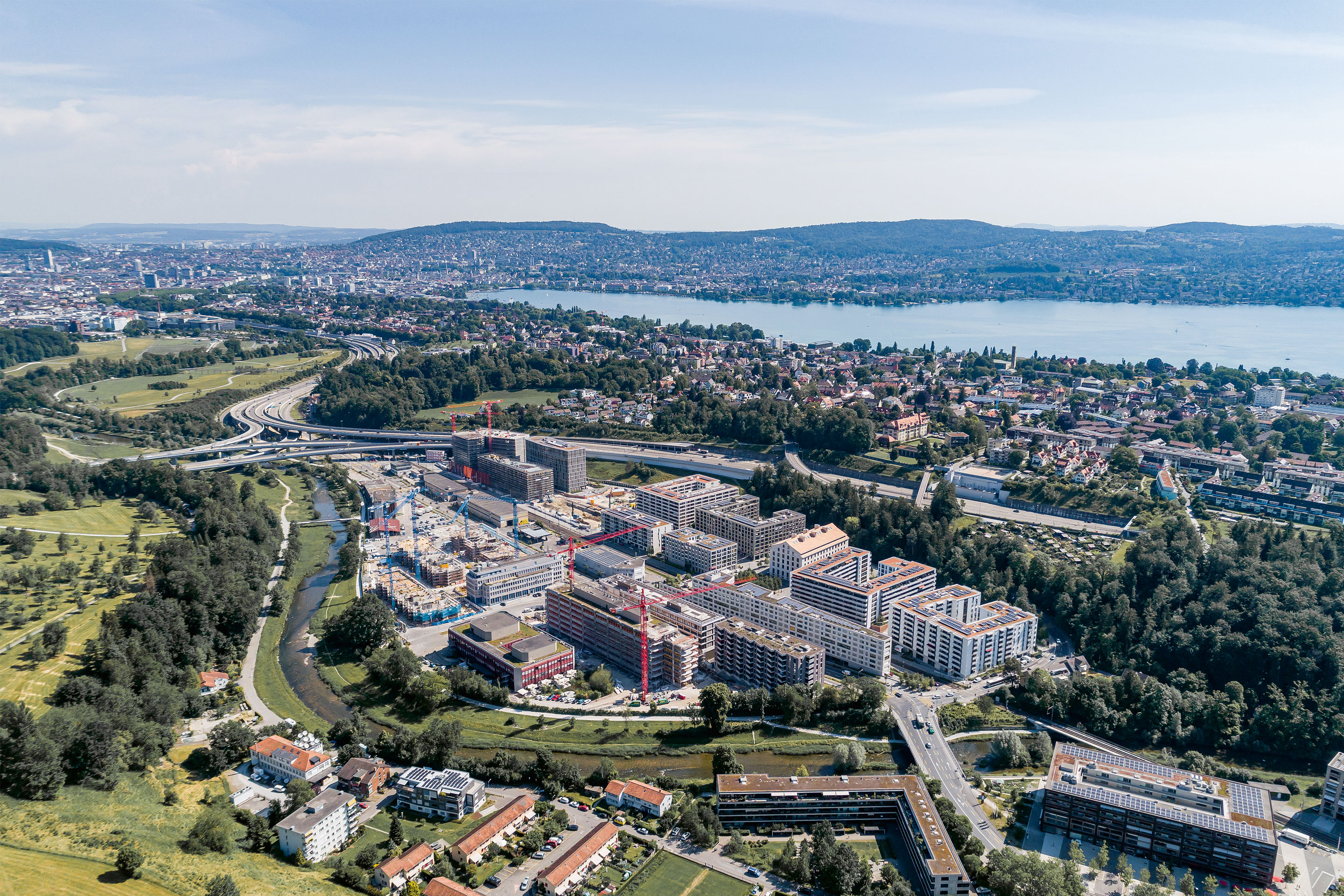 Greencity-Luftbild
