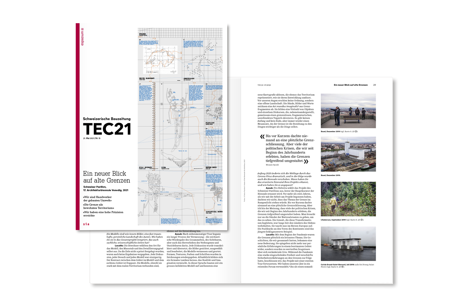 Architekturbiennale 2021: Schweizer Pavillon, TEC21 15/2021