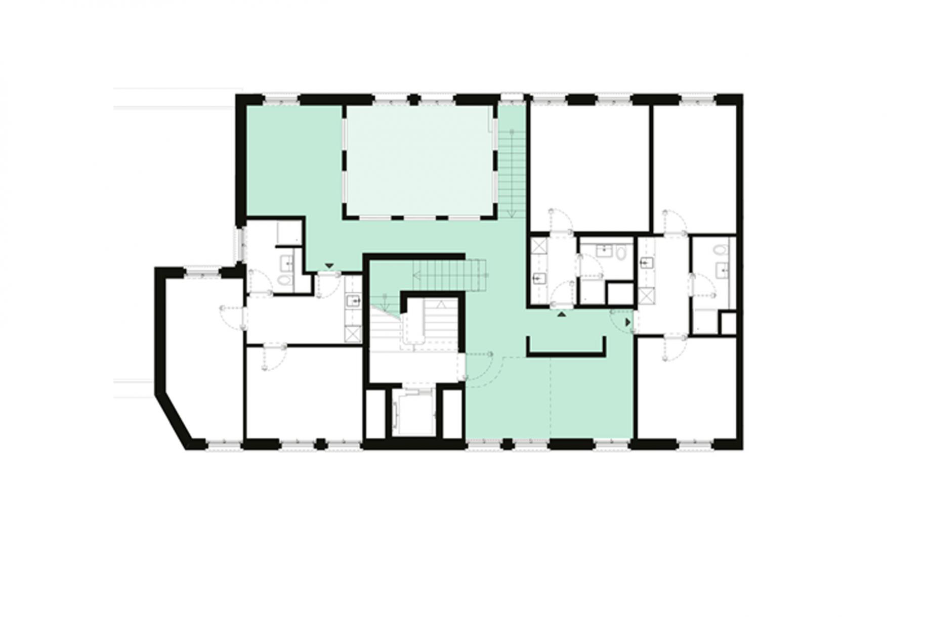Siedlung Hornbach: Clusterwohnung