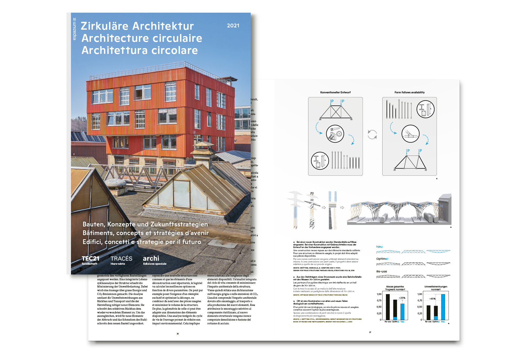 Kreislaufwirtschaft: TEC21-Sonderheft Zirkuläre Architektur