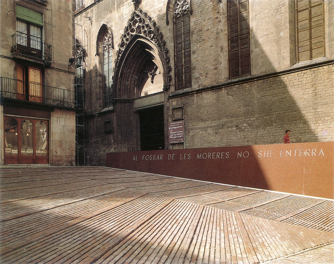 Arriola &amp; Fiol, Fossar de les Moreres, Barcellone, 1989