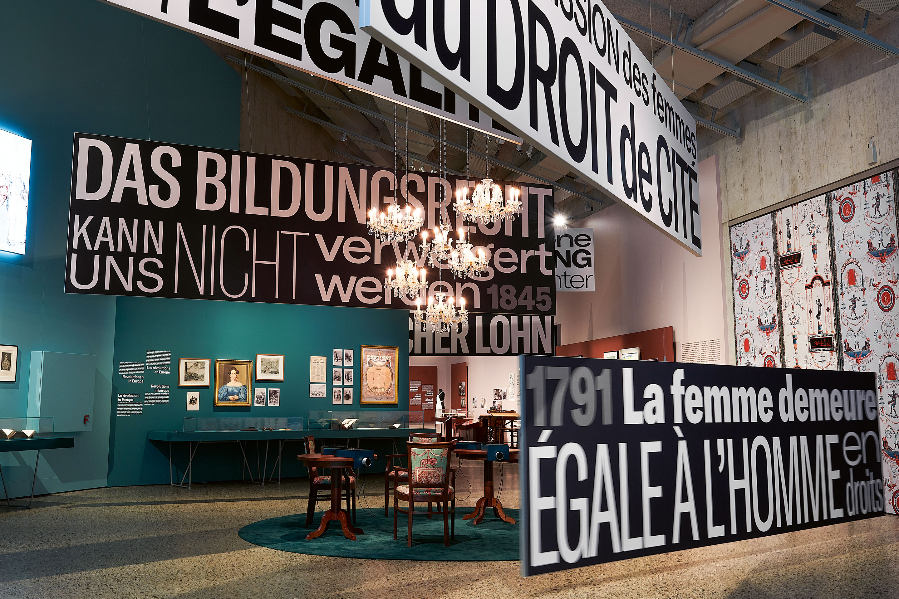 FrauenRechte: Ausstellung im Landesmuseum Zürich.