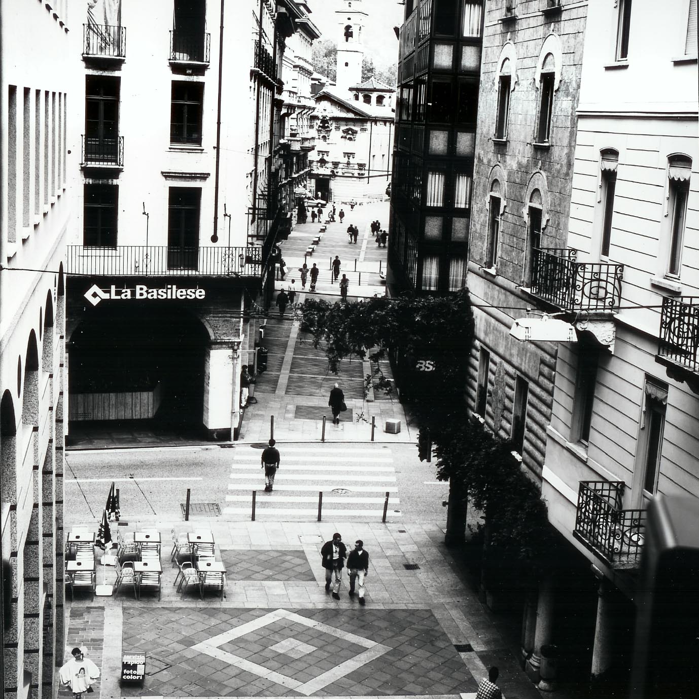 Il centro storico di Lugano