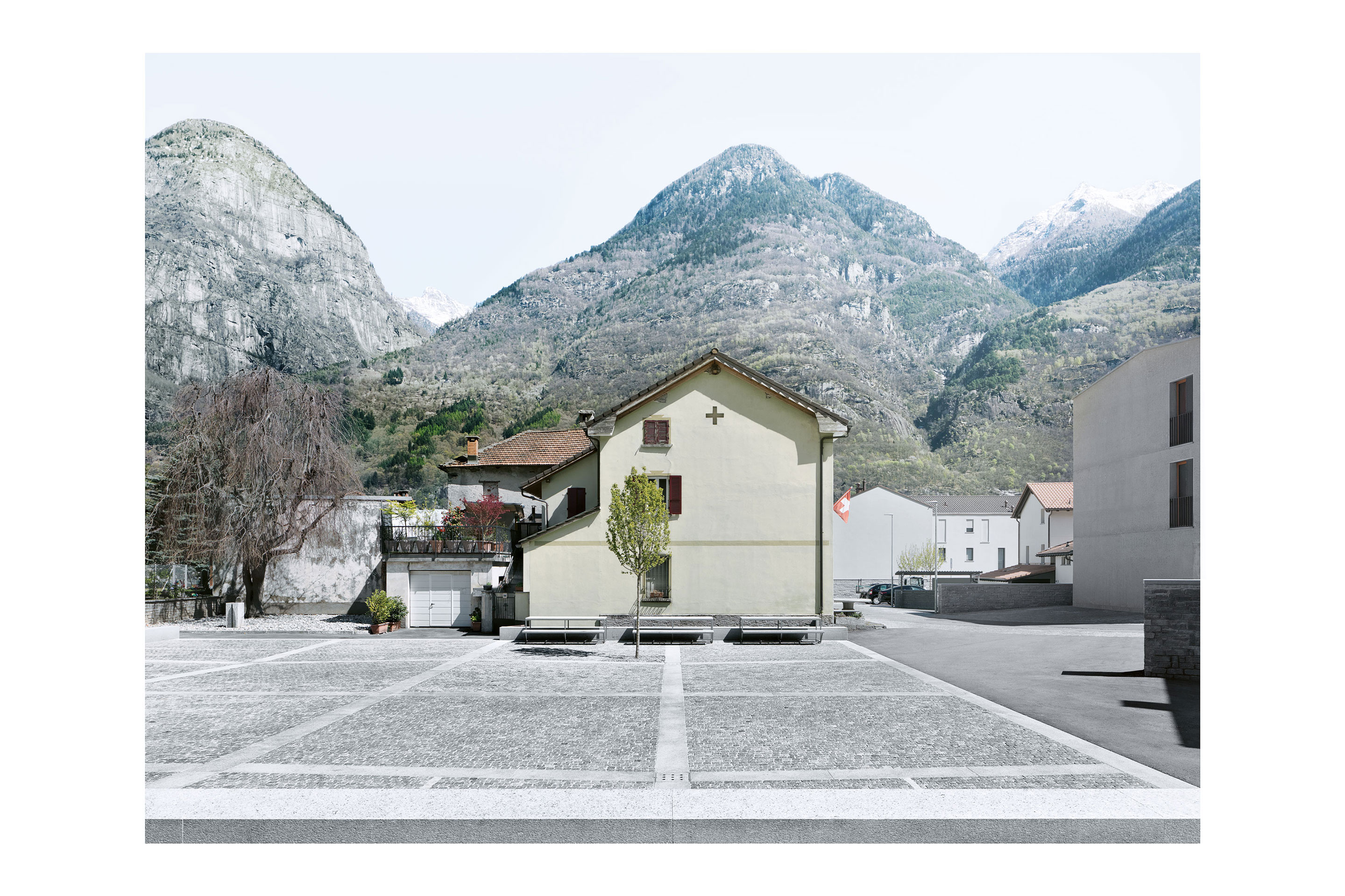 canevascini&amp;corecco, Piazzetta a Lodrino