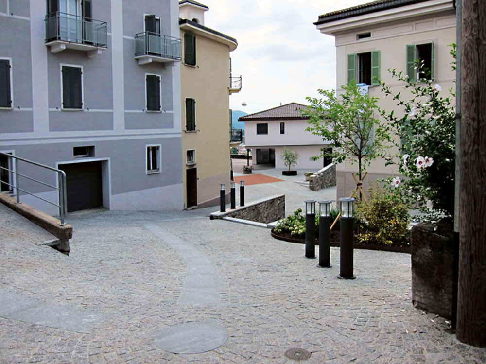 Le piazze di Canobbio (2014-2020) di Officina della Costruzione e Lucchini-Mariotta e Associati: via Mairano