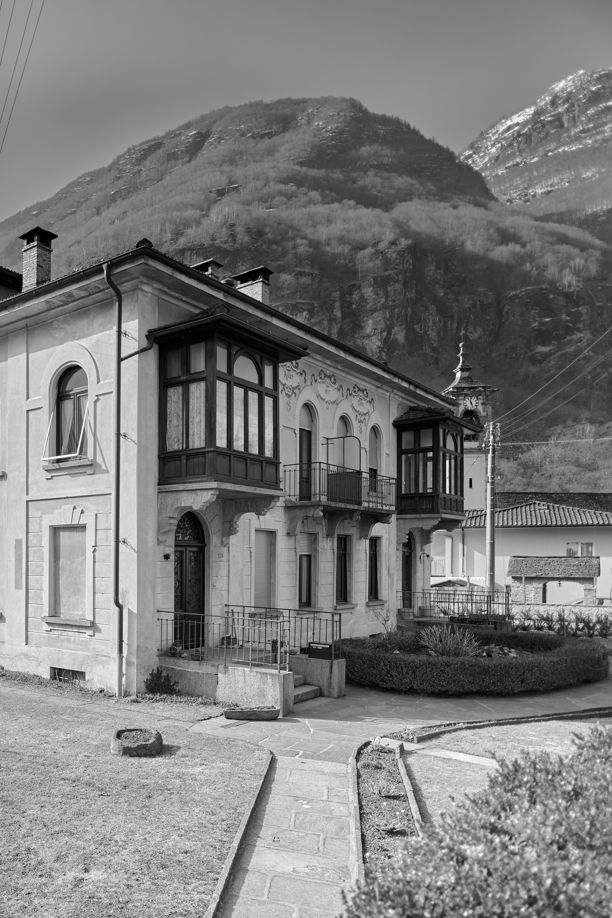 Paolo Zanini, Villa Inselmini, Cavergno