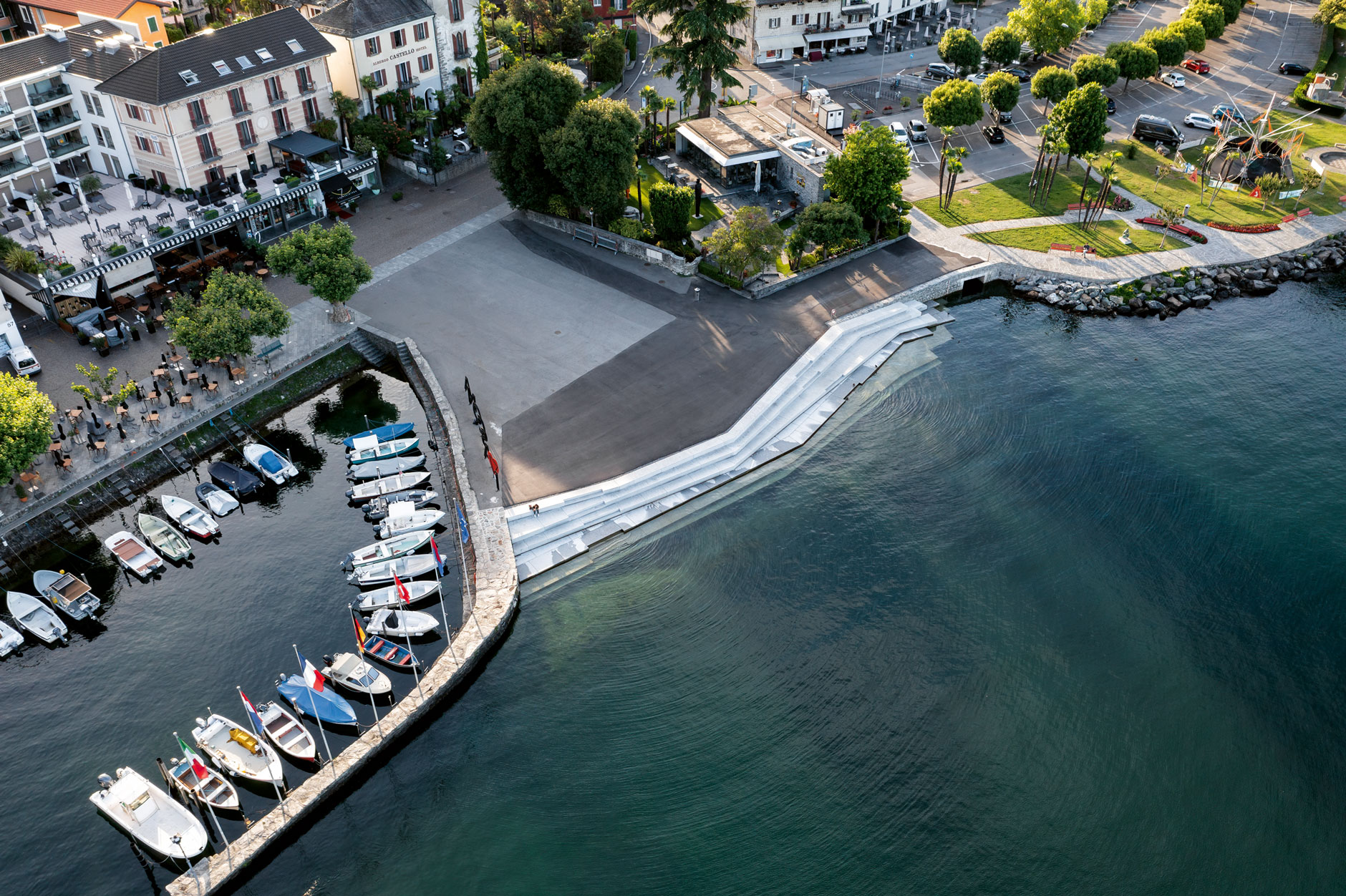 Il lungolago di Ascona (1999-in corso) del Consorzio Zuccolo Meyer e Piattini