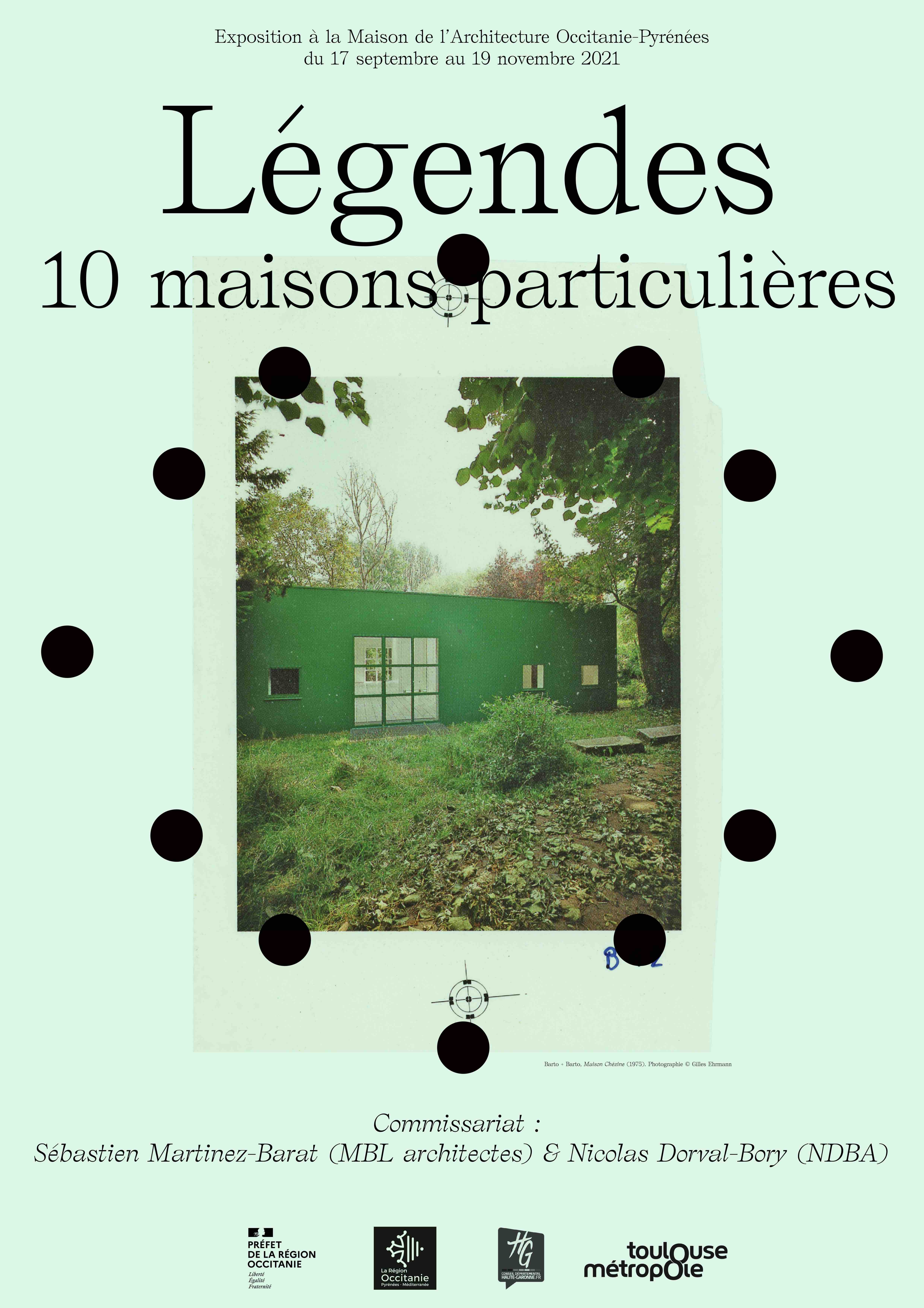 Affiche de l'exposition: Maison Chézine, Barto + Barto, 1975