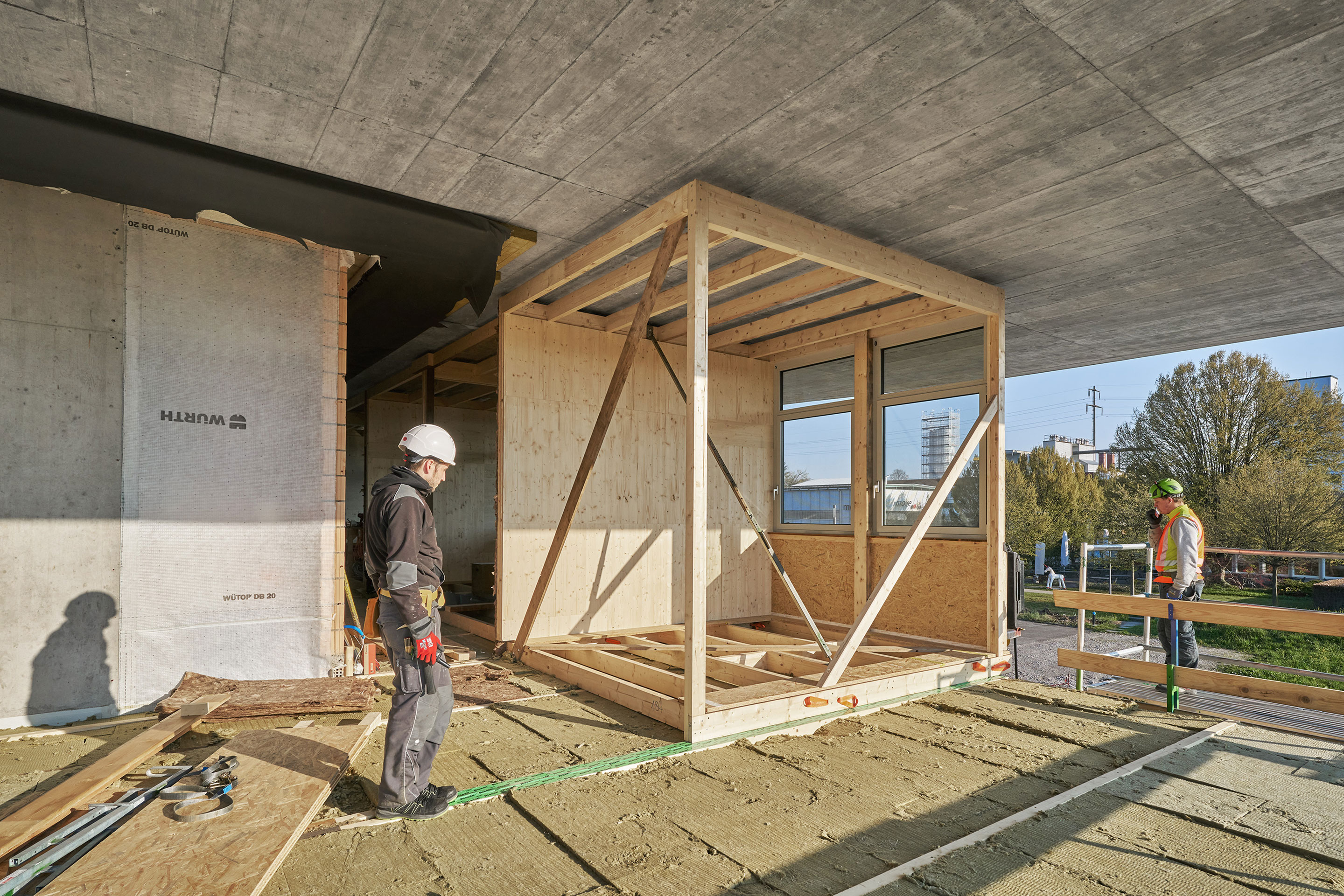 Empa-NEST-Unit-Sprint-Holzmodule