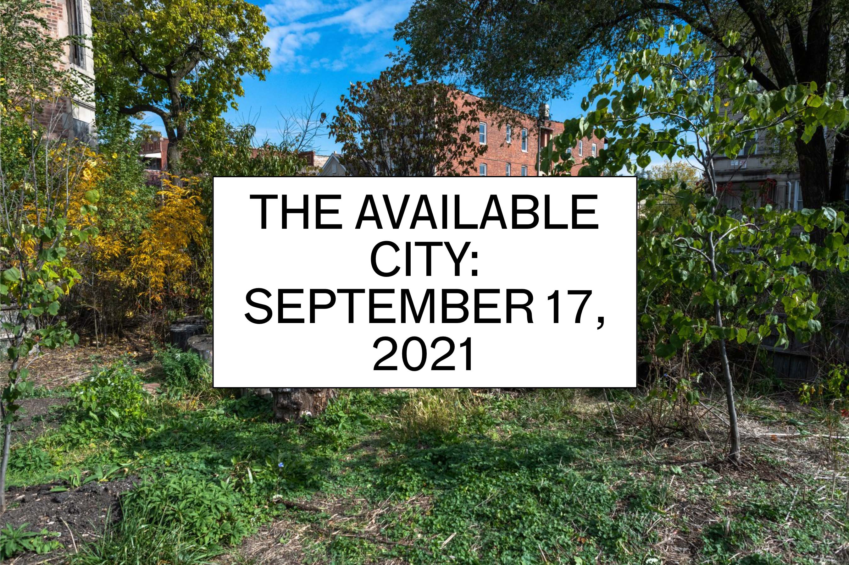 The Available City - Biennale d’architecture de Chicago 2021
