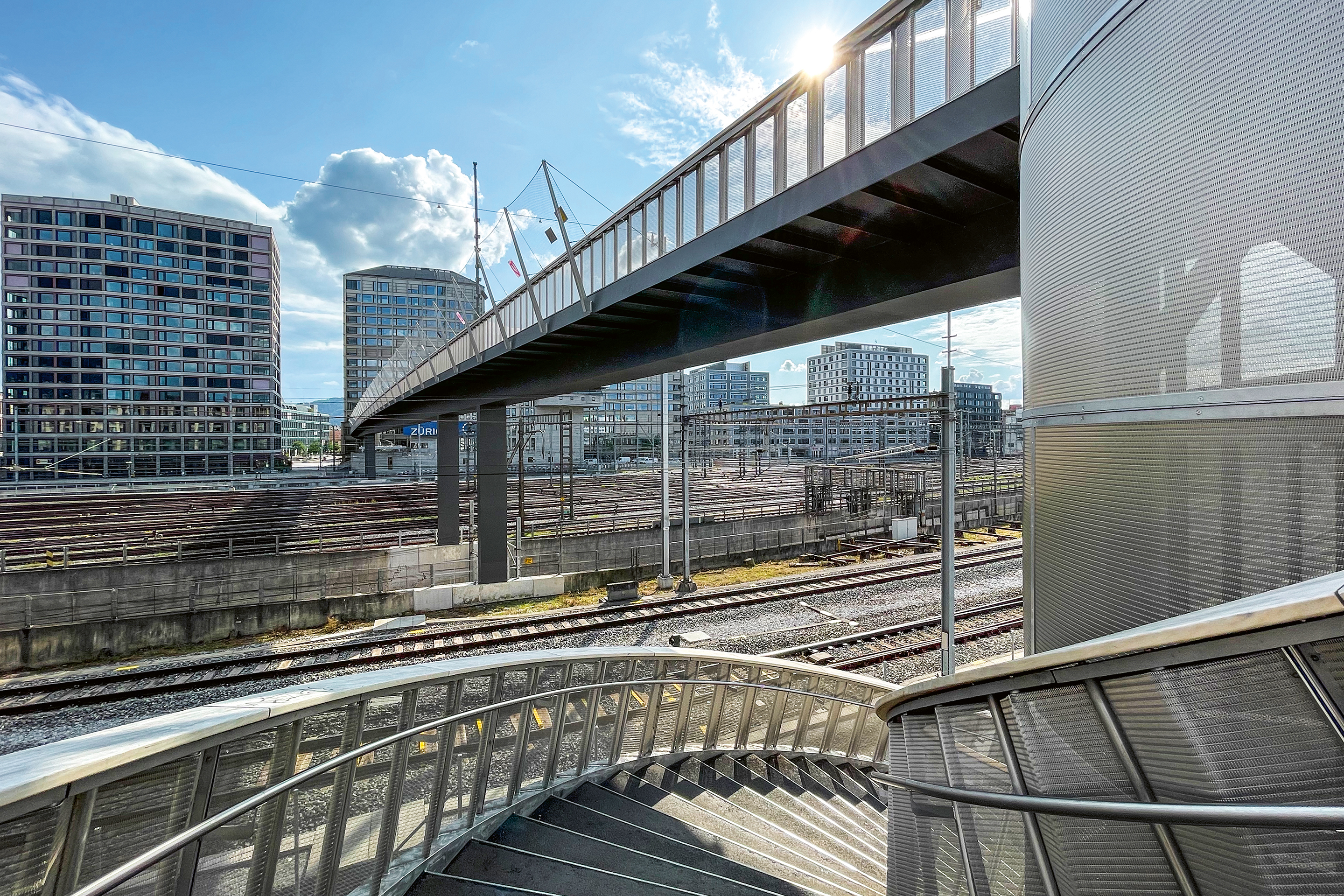 Negrellisteg Hauptbahnhof Zürich
