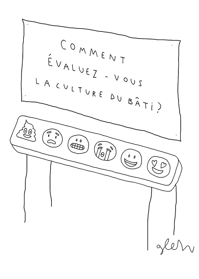 Comment évaluez-vous la culture du bâti?