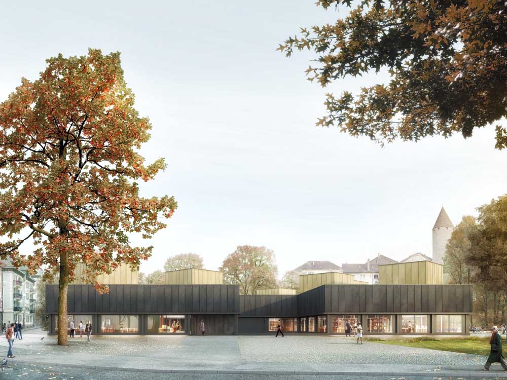 Maison du patrimoine et de la culture, Bulle FR, projet de concours, 2019