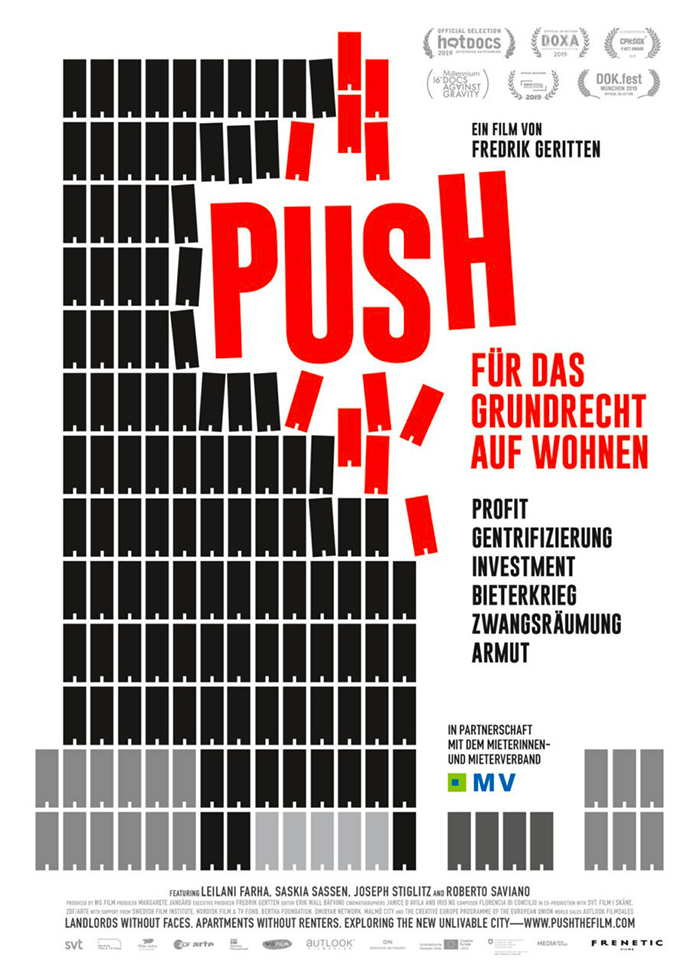 Push, écrans urbains