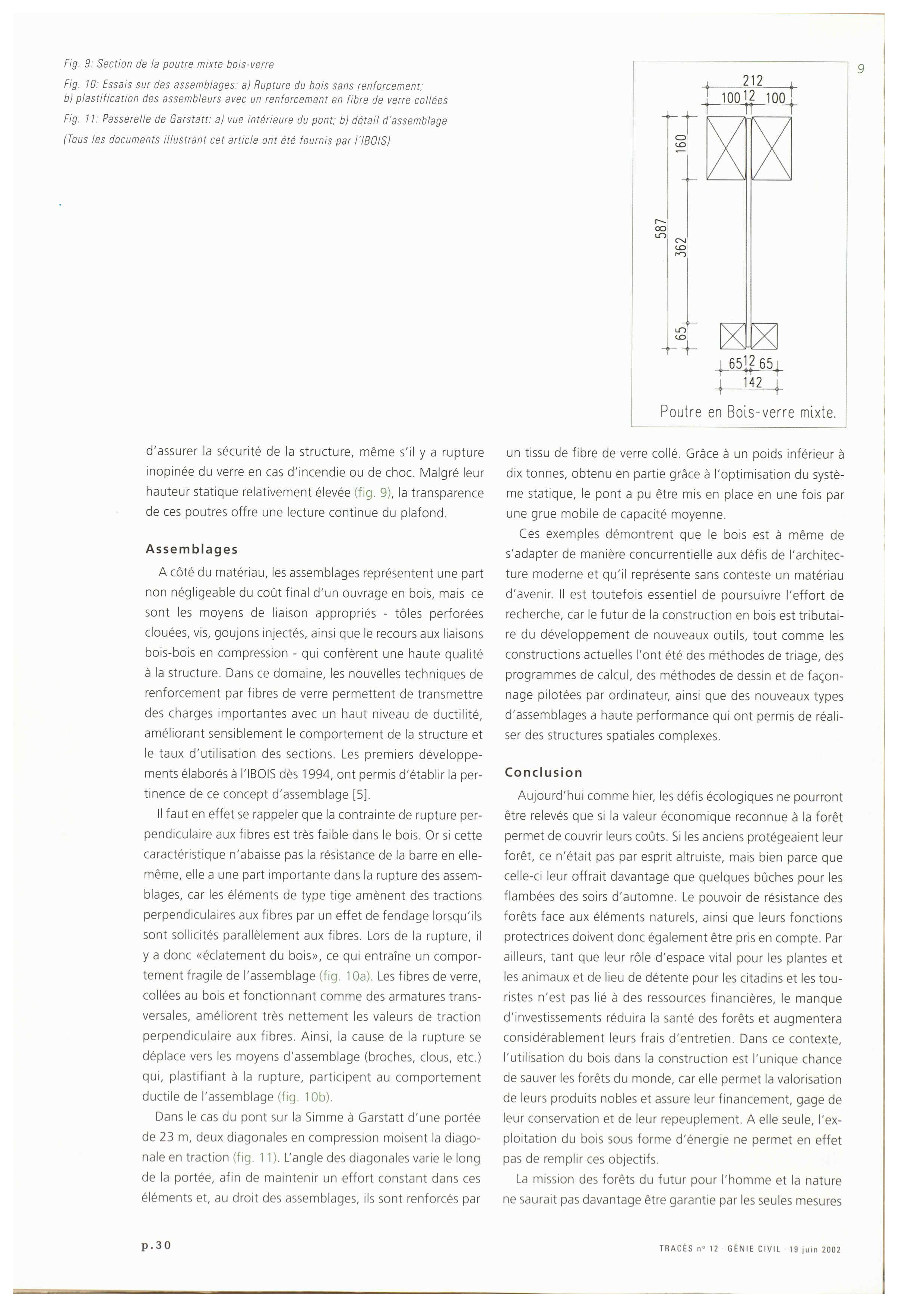 Article de Julius Natterer paru dans le Tracés 12/2002