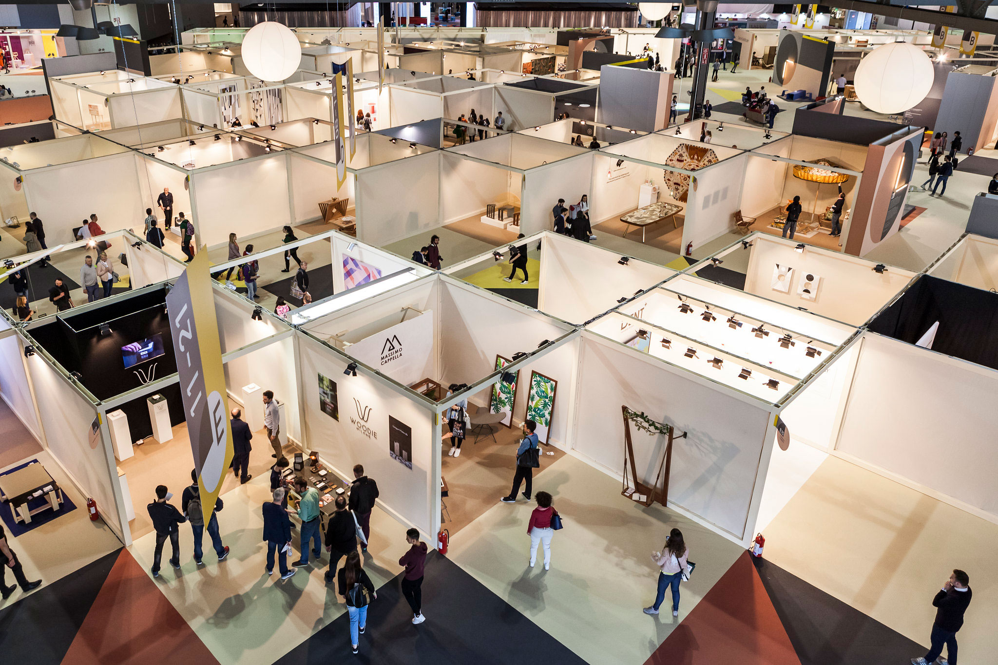 Padiglioni della fiera a Milano