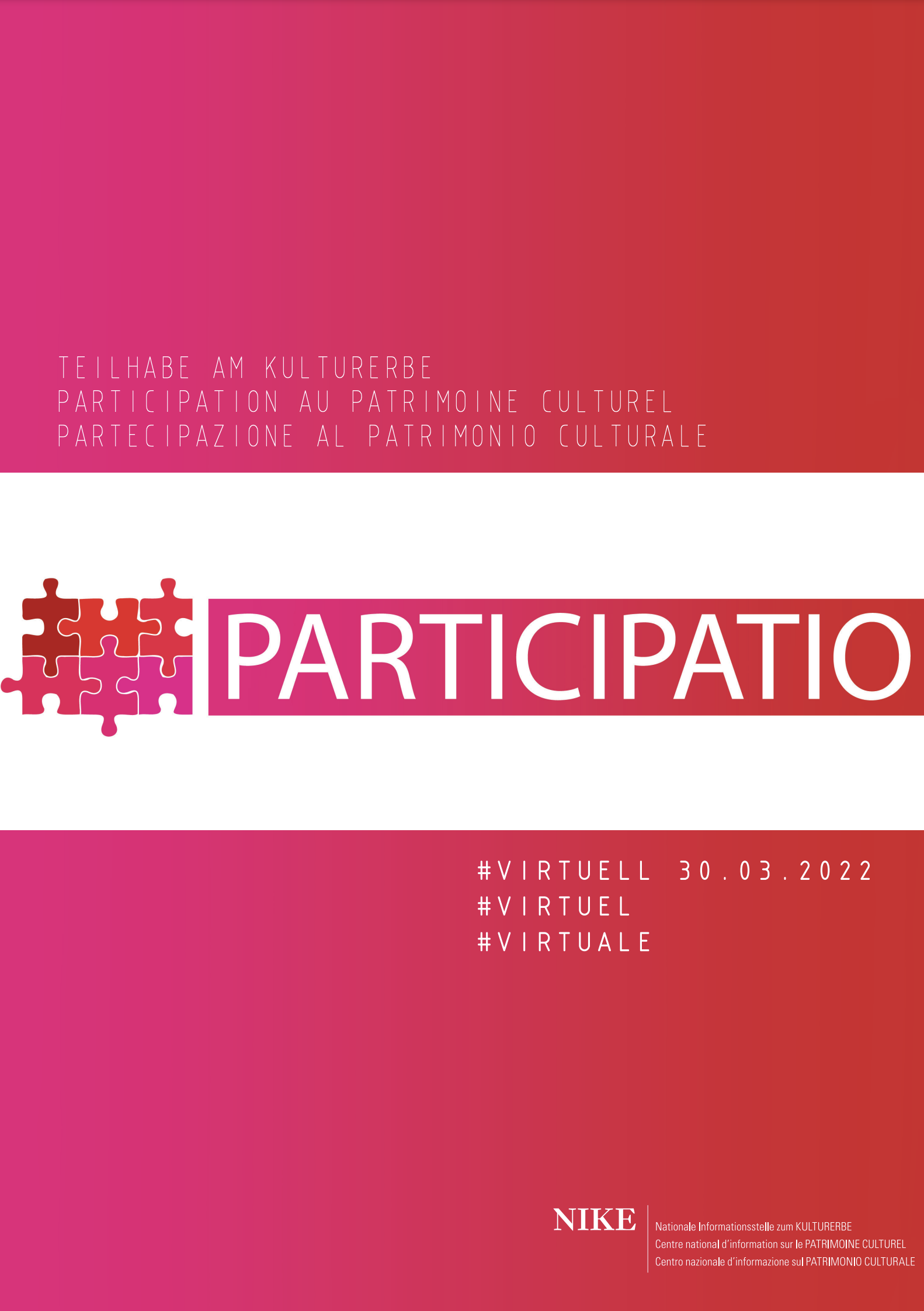 Colloque: "Participatio" - Flyer
