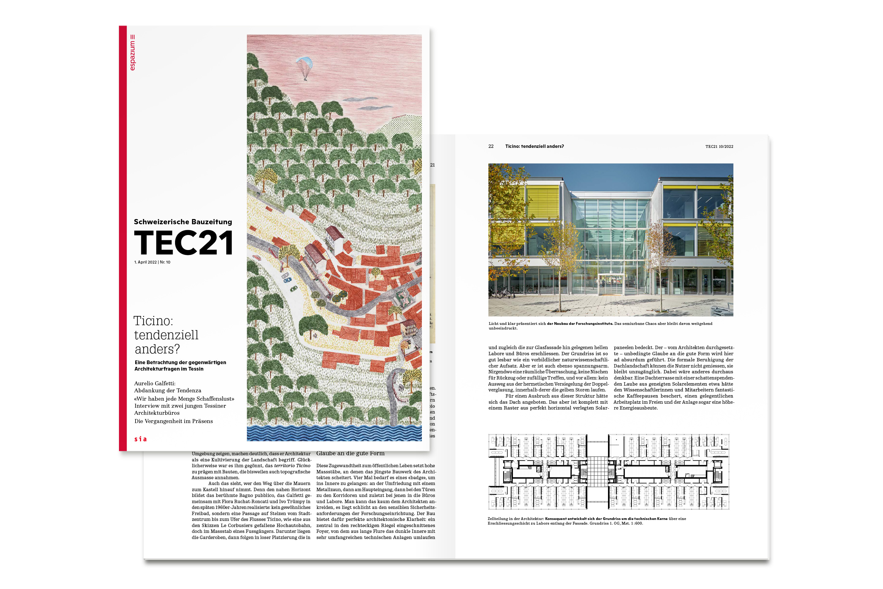 TEC21 Tessiner Architektur
