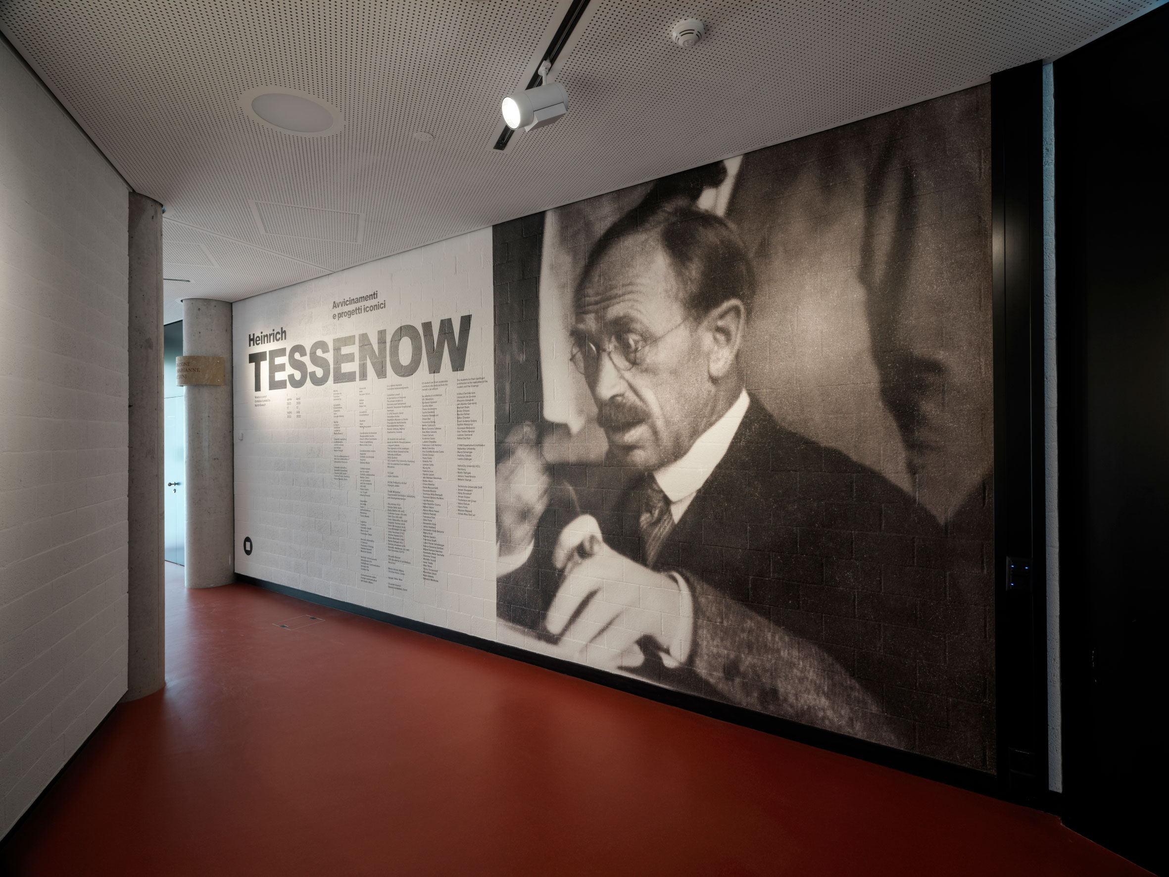 ingresso mostra Heinrich Tessenow